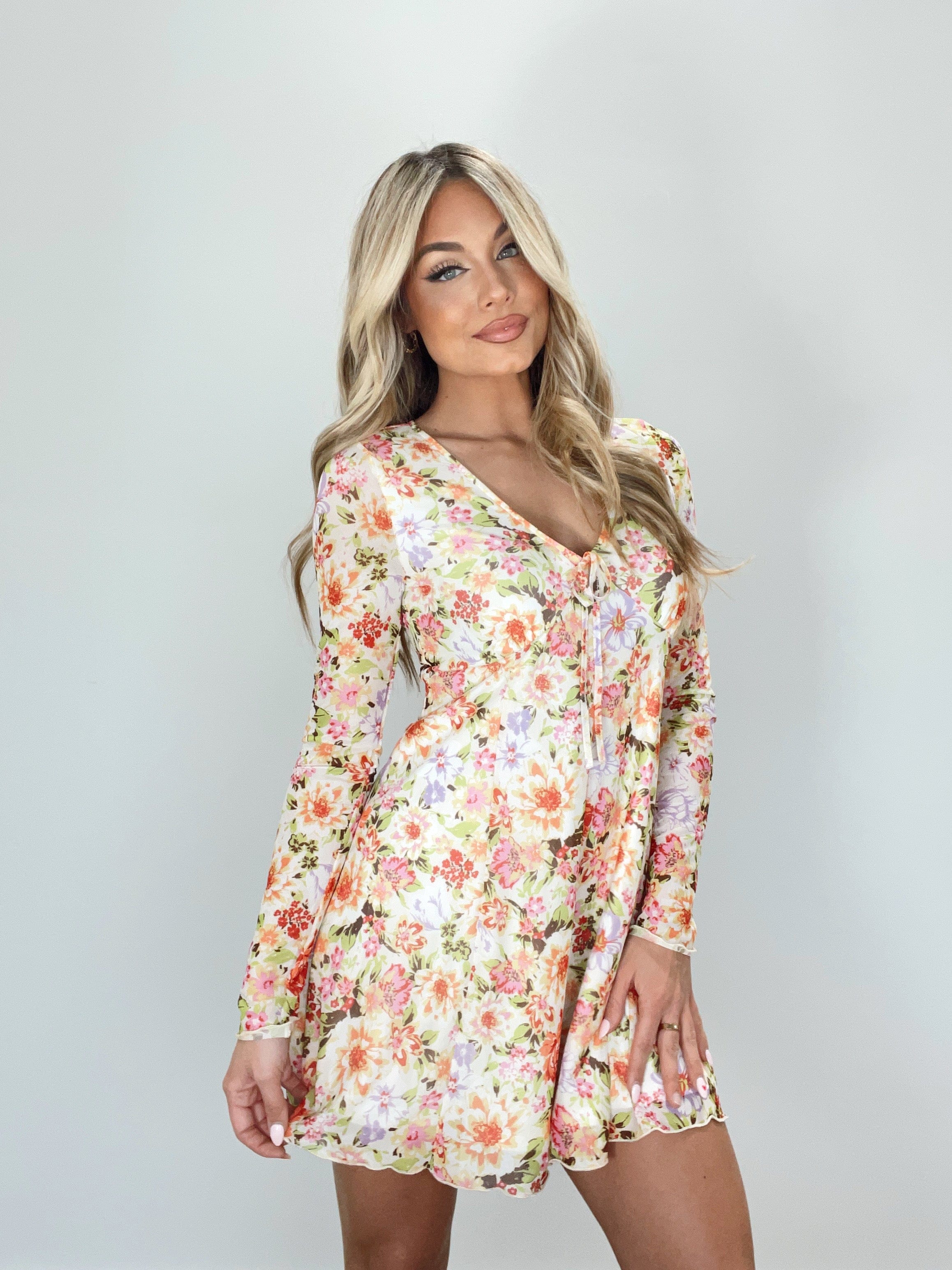 Spring Fling Floral Romper