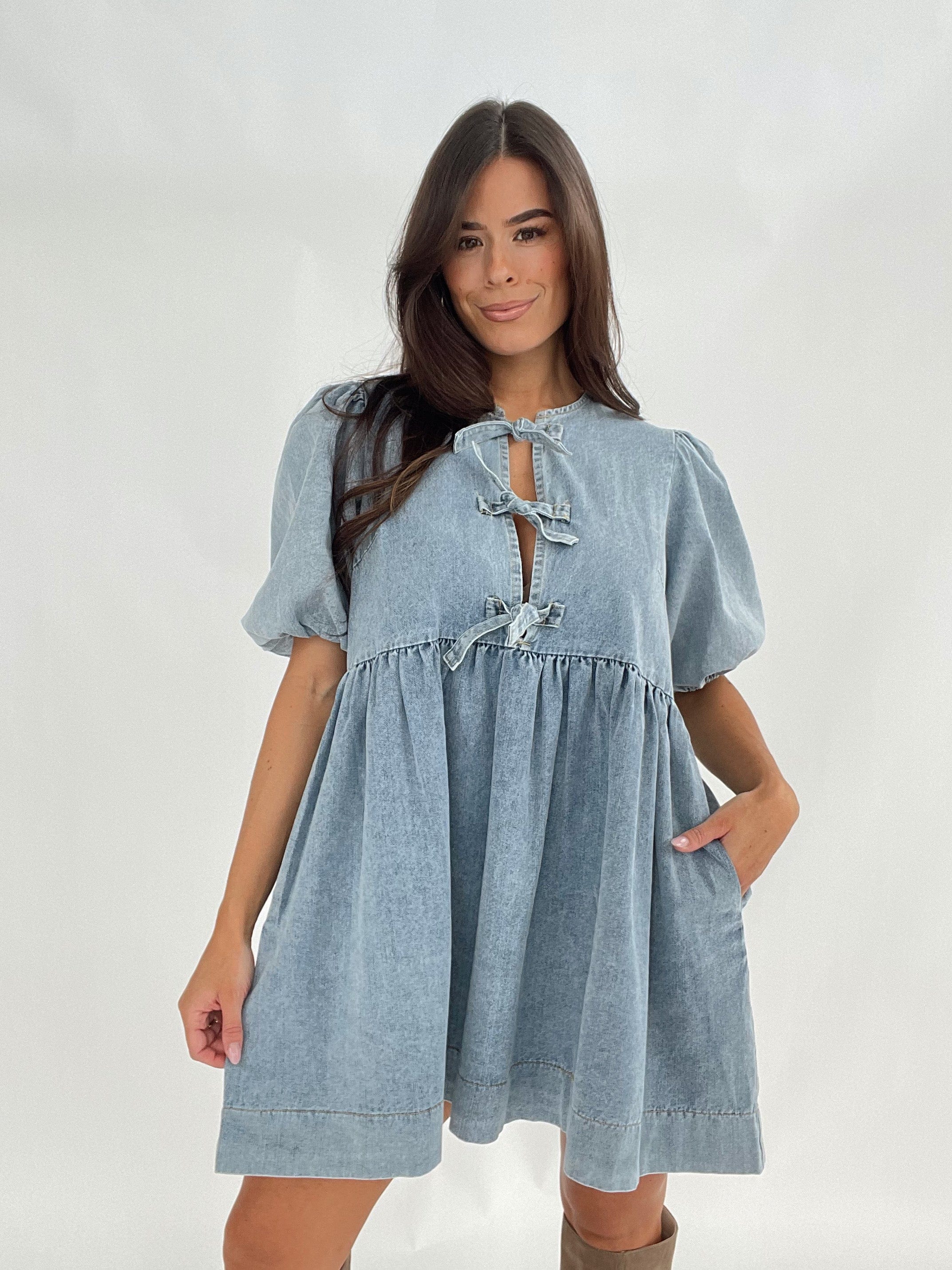 Lorena Denim Dress