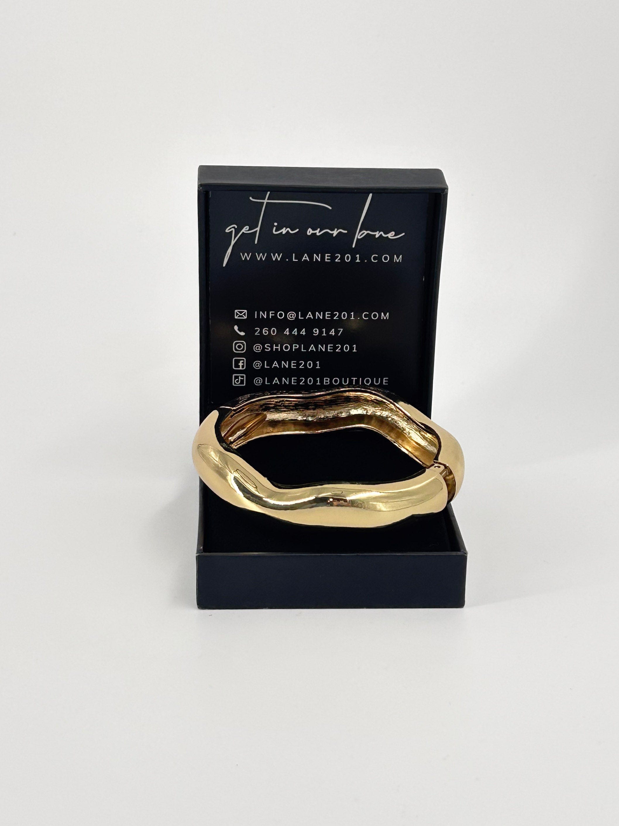 Golden Flow Bangle