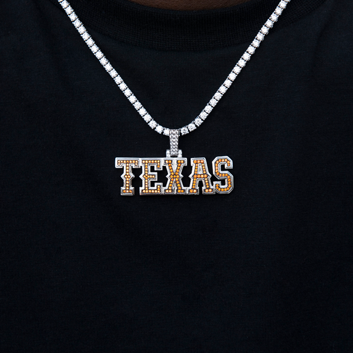 Texas Longhorns Official NCAA Wordmark Pendant