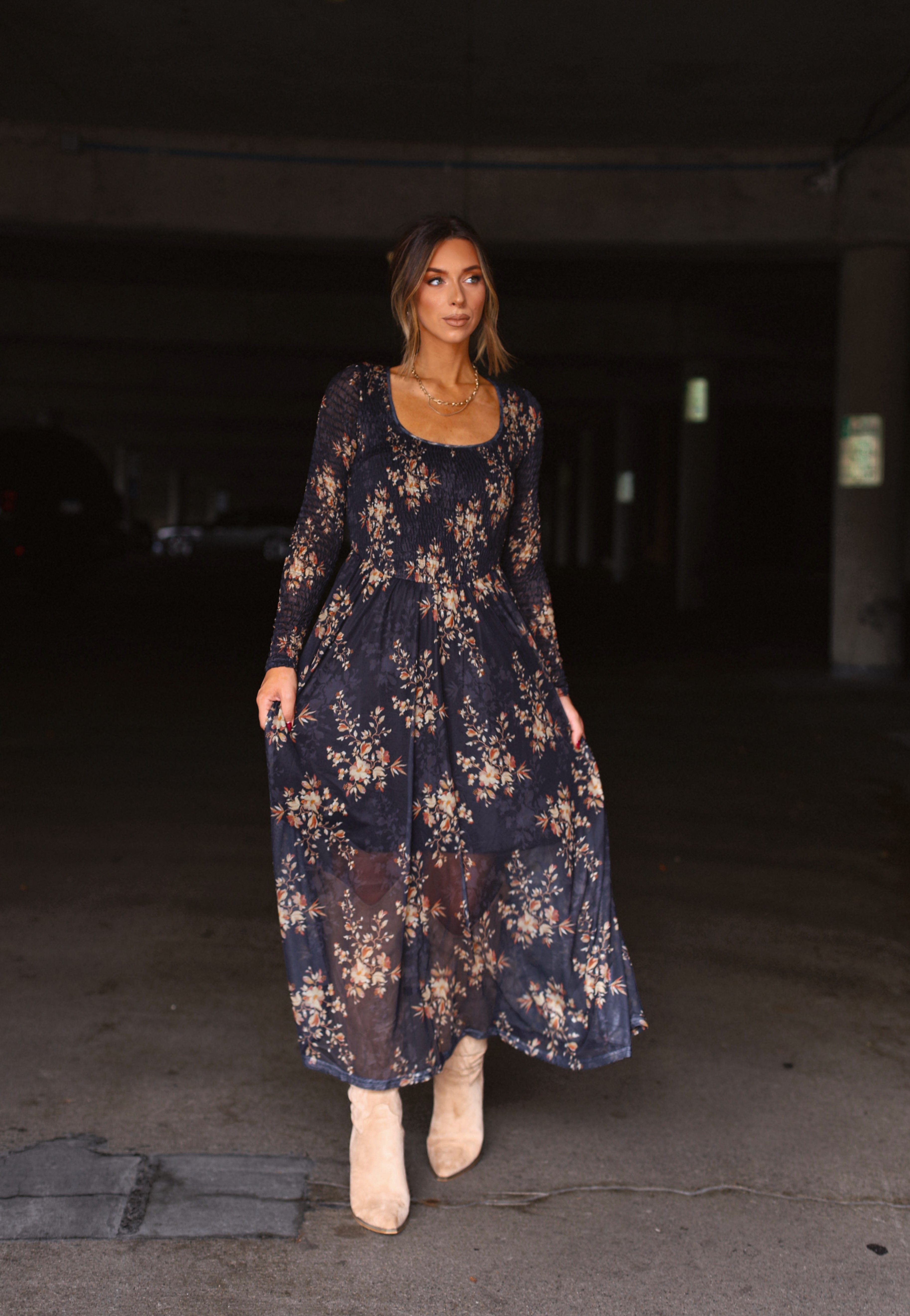 Dark Romance Maxi Dress