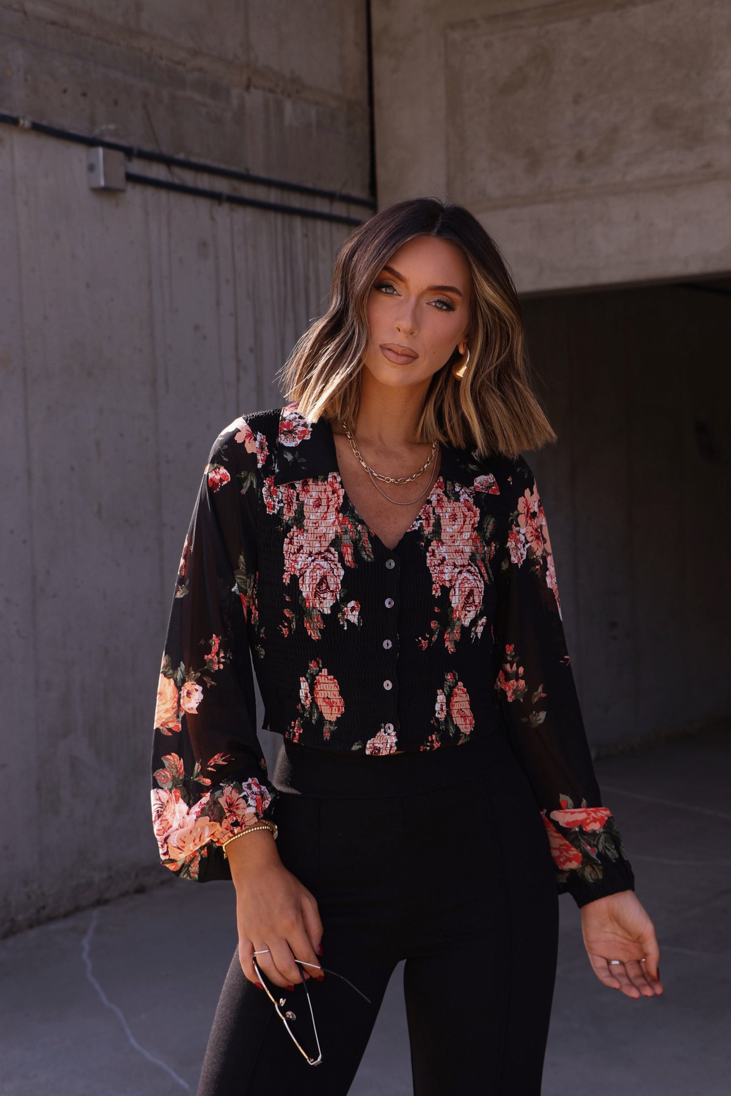 Flawless Florals Top