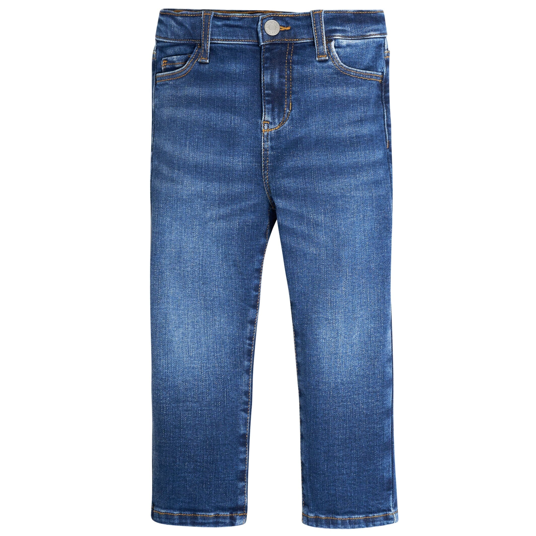 Infant and Toddler Neutral Blue Straight Fit Denim Jeans