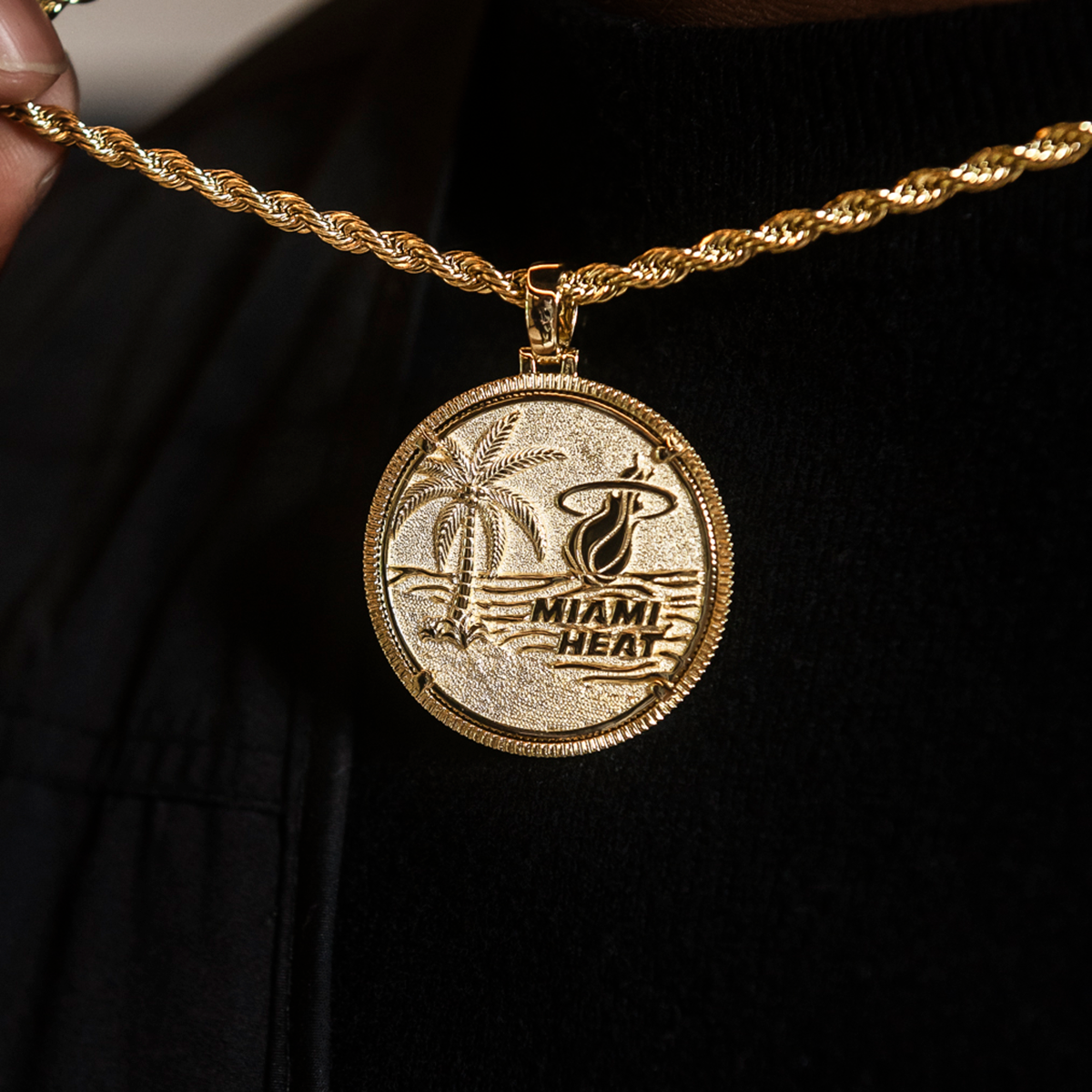 Miami Heat Official NBA Coin Pendant