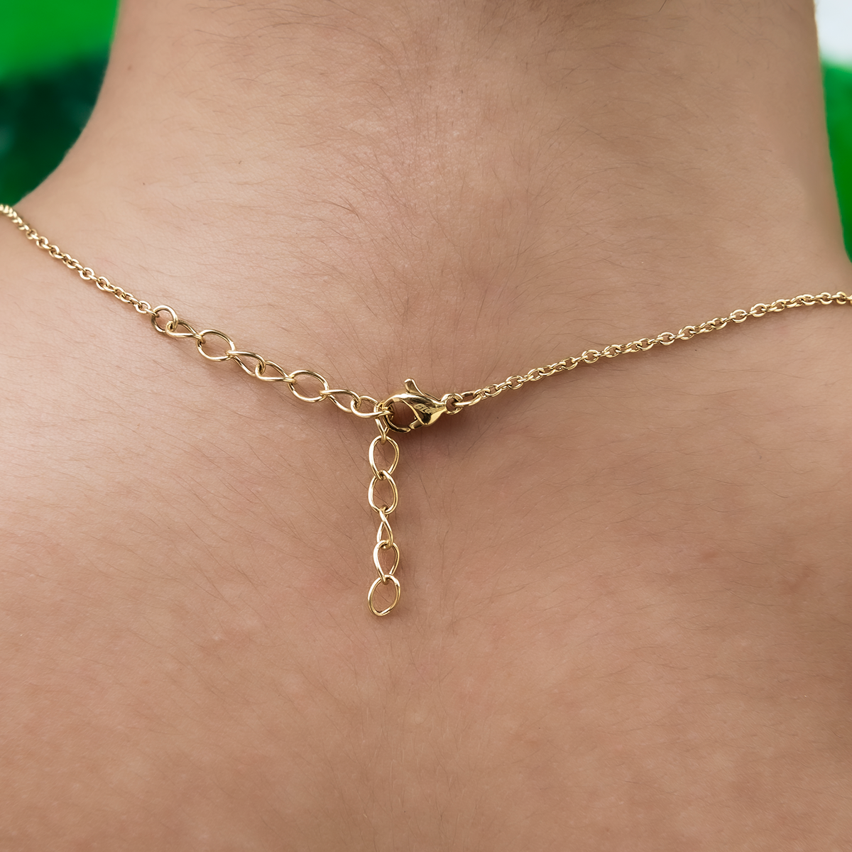 Cable Chain Necklace in Yellow Gold