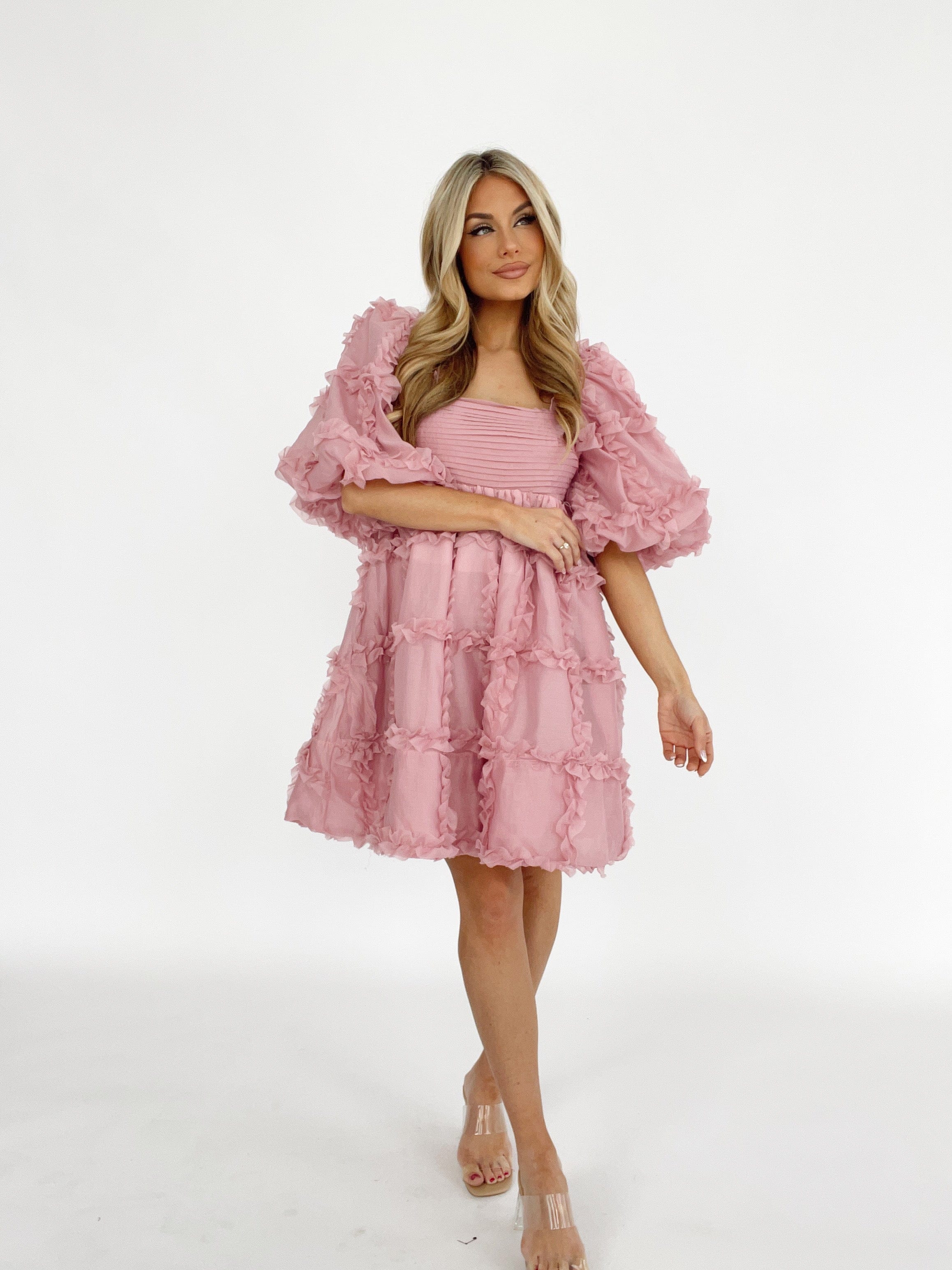 Peony Party Dress