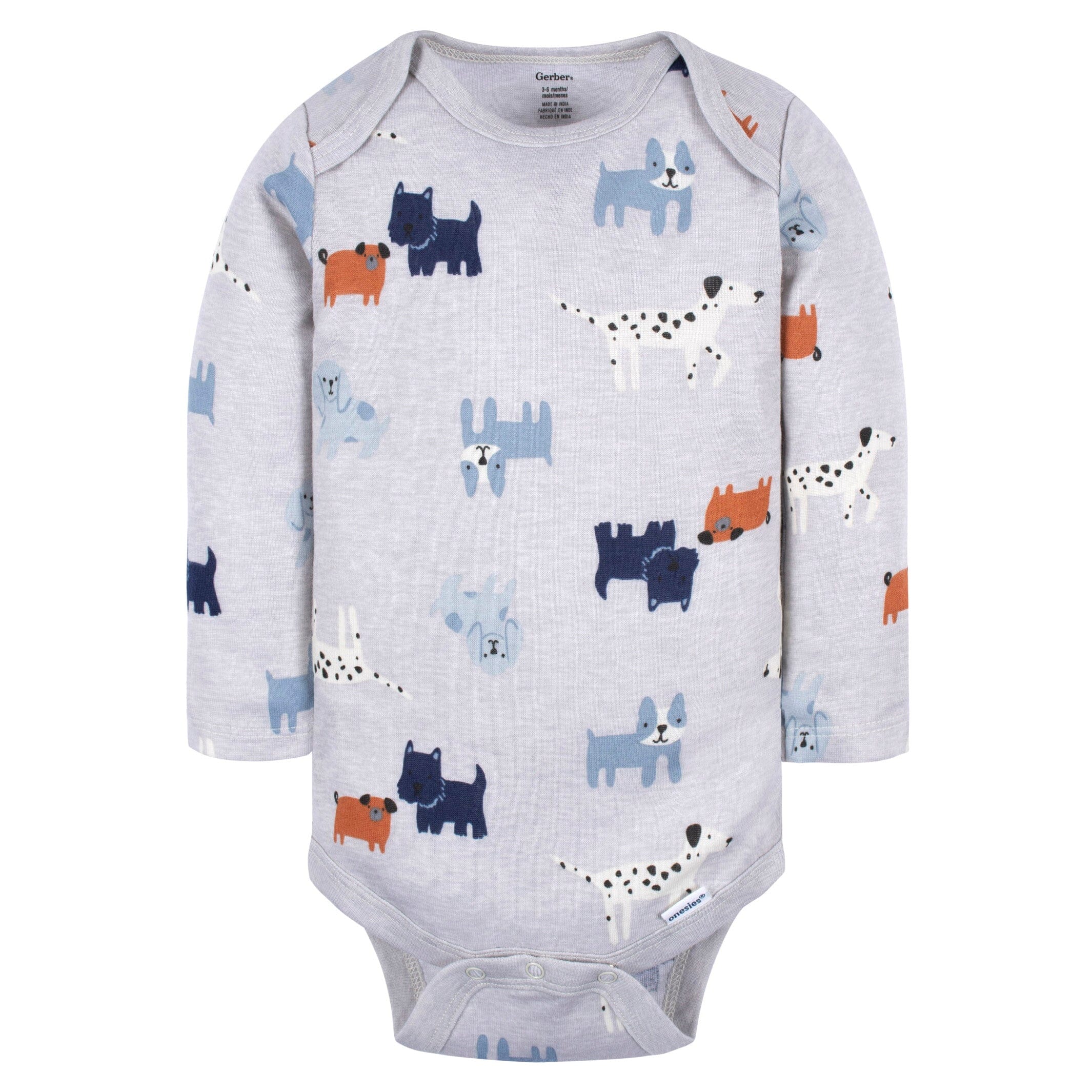 6-Pack Baby Boys Snow Much Fun Onesies Bodysuits