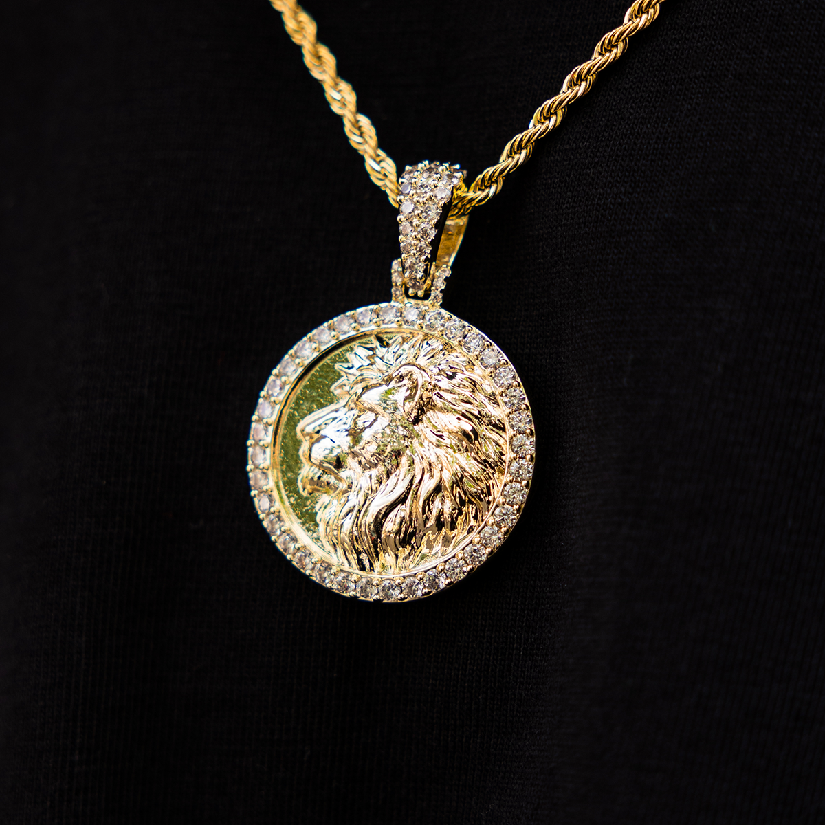 Lion Coin Pendant