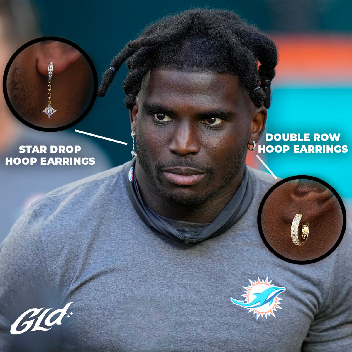 Tyreek Hill Earring Set