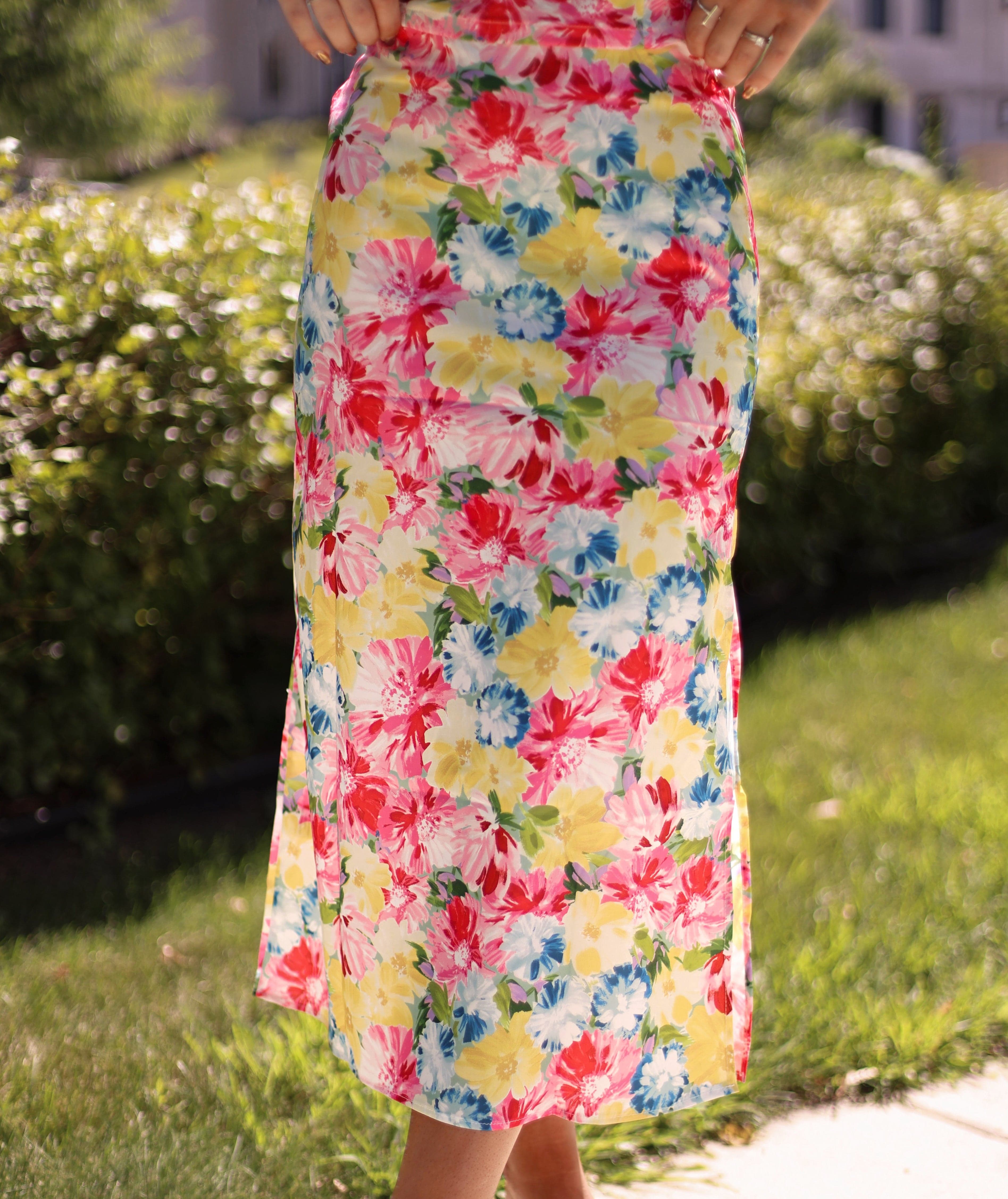 Haisley Floral Skirt