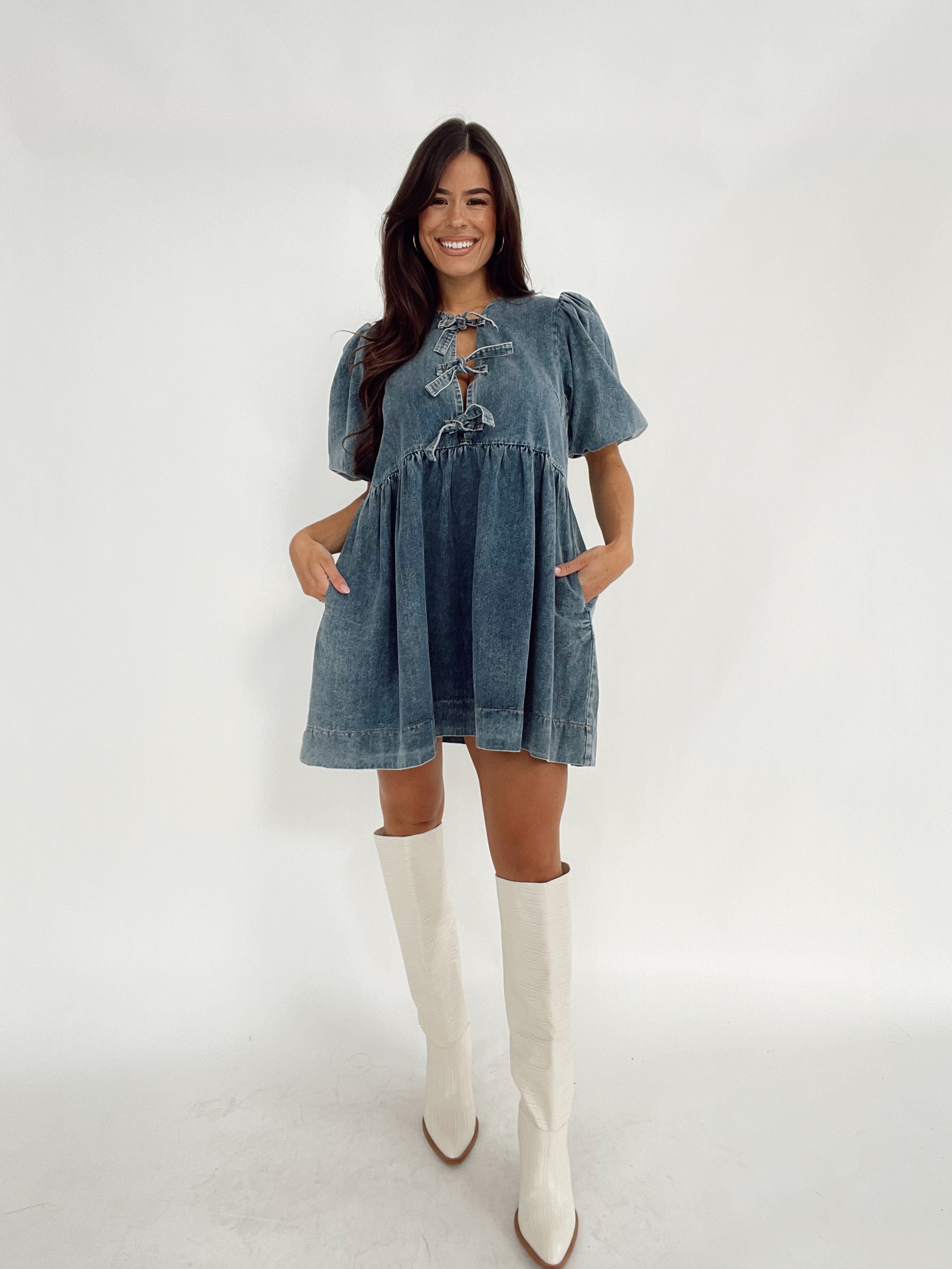 Lorena Denim Dress