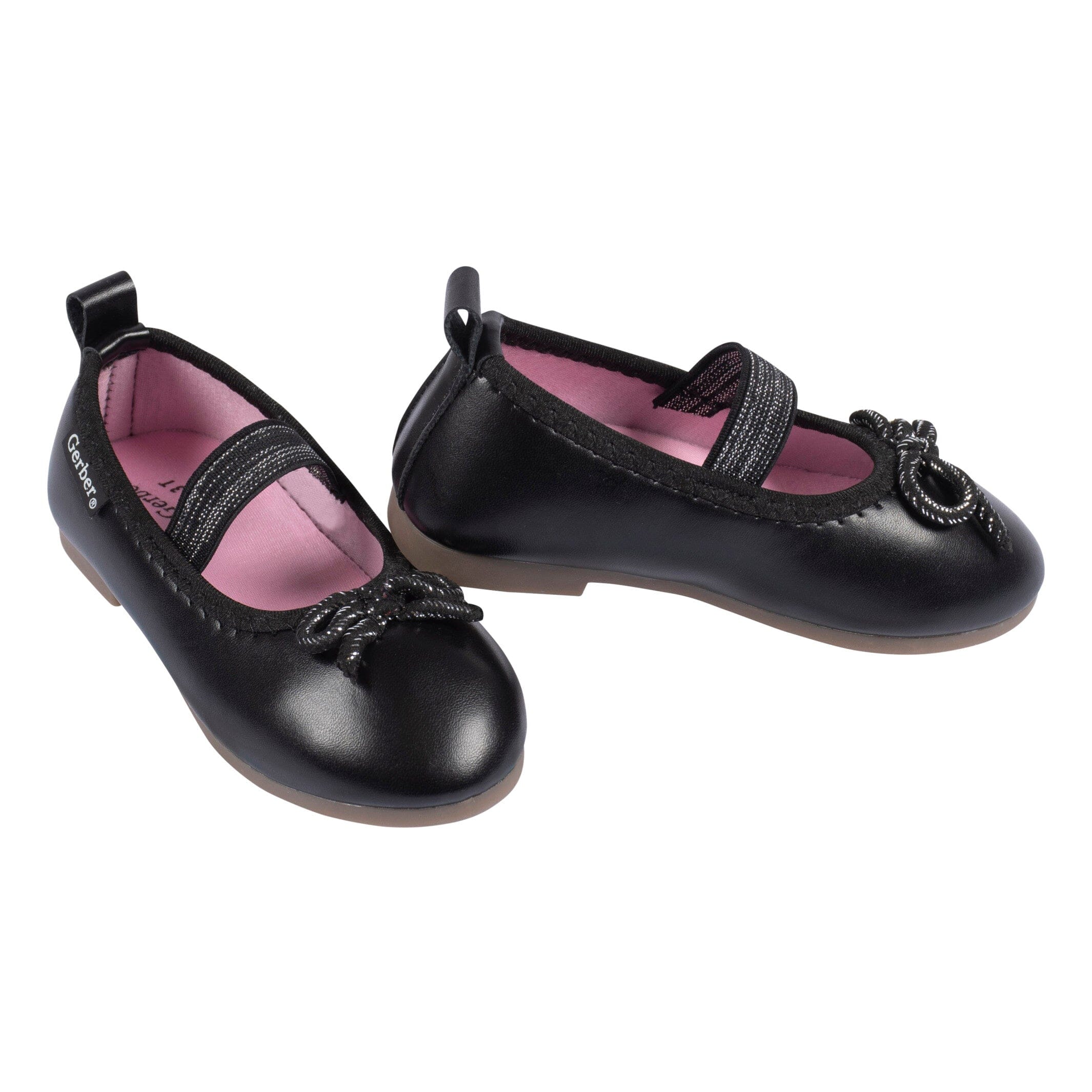 Infant & Toddler Girls Black Ballet Slipper