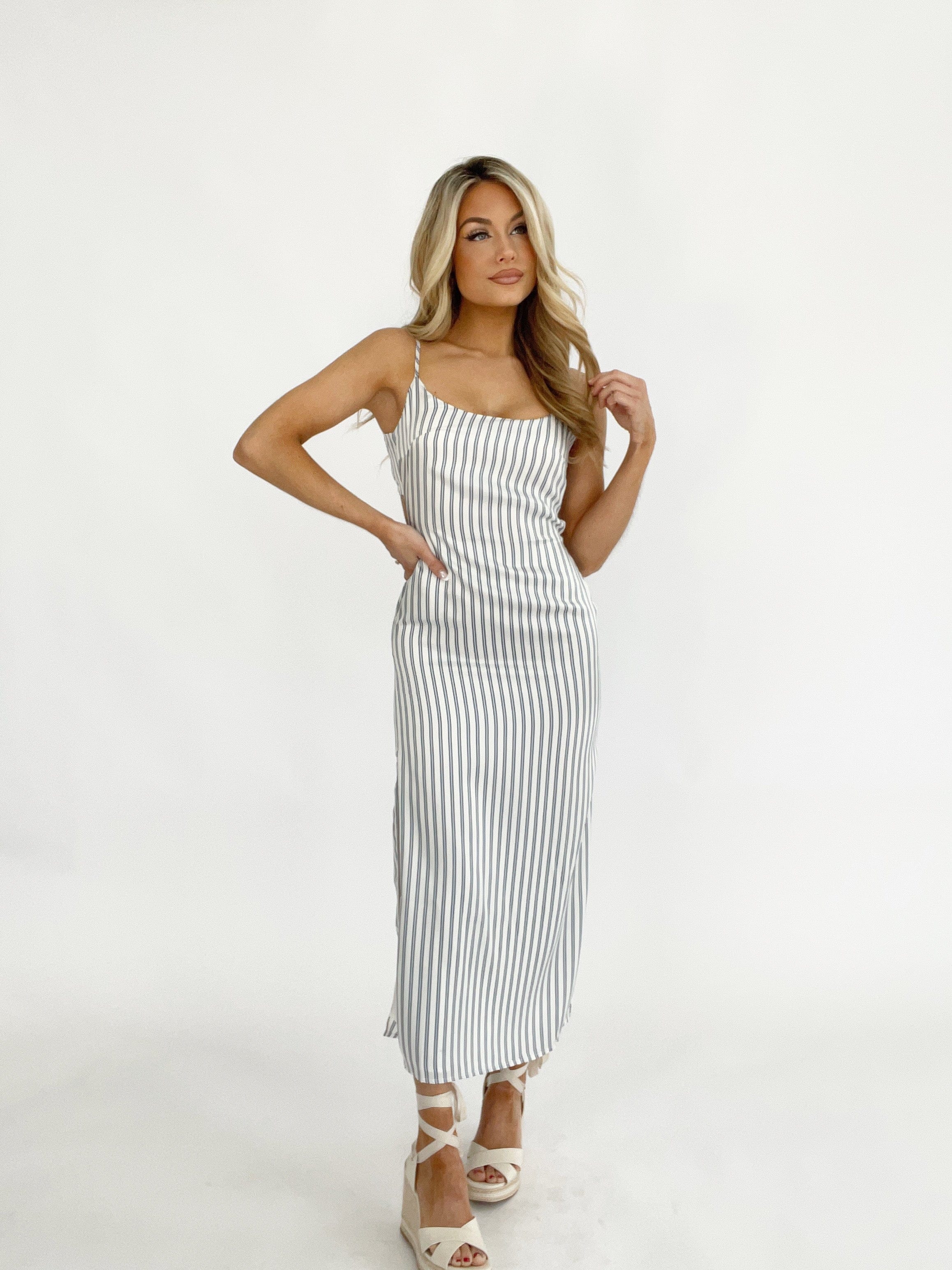 Smooth Sailing Midi Dress