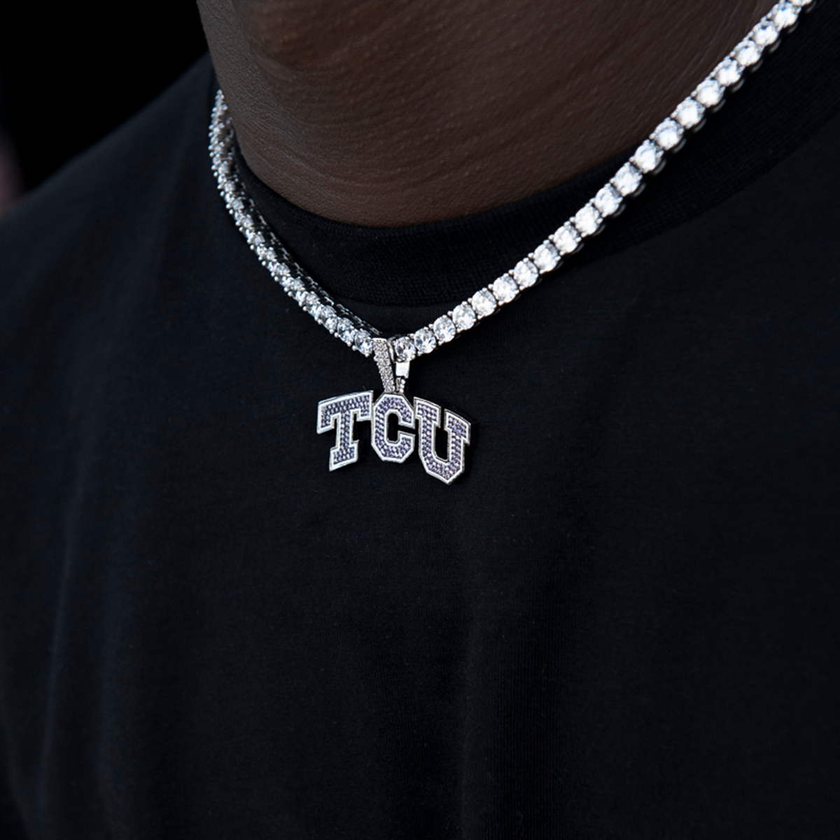 TCU Horned Frogs Official NCAA Logo Pendant