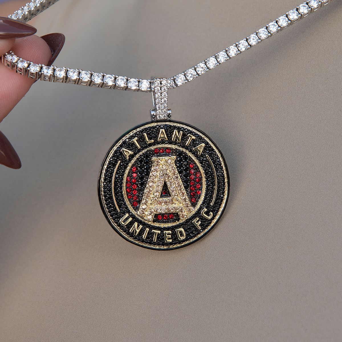 Atlanta United FC Official MLS Logo Pendant