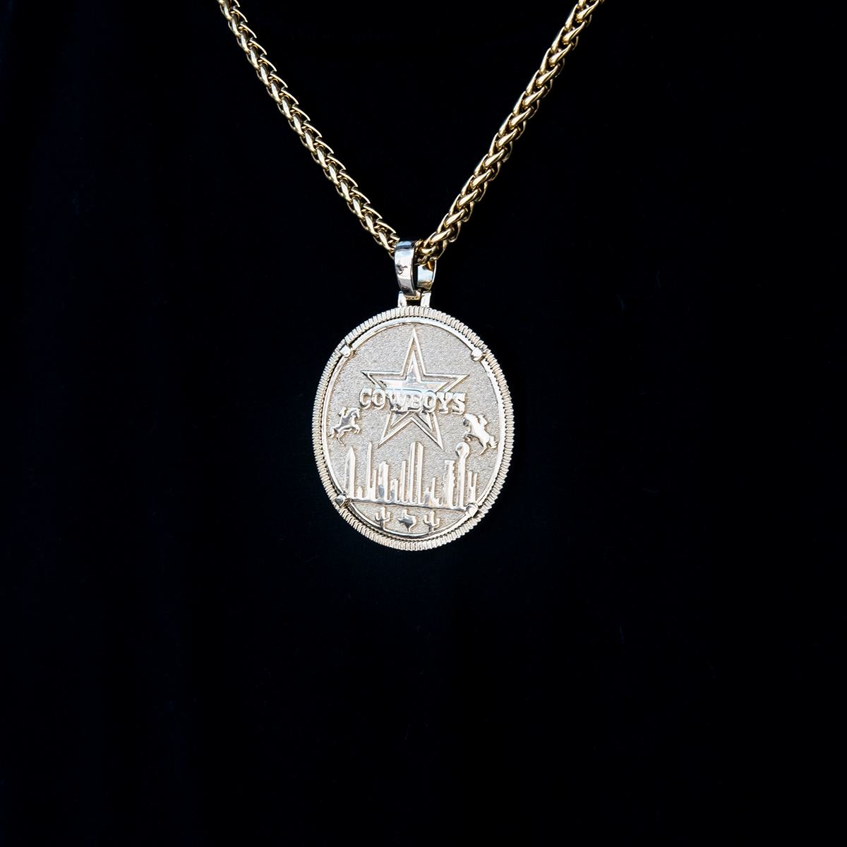 Dallas Cowboys Official NFL Coin Pendant