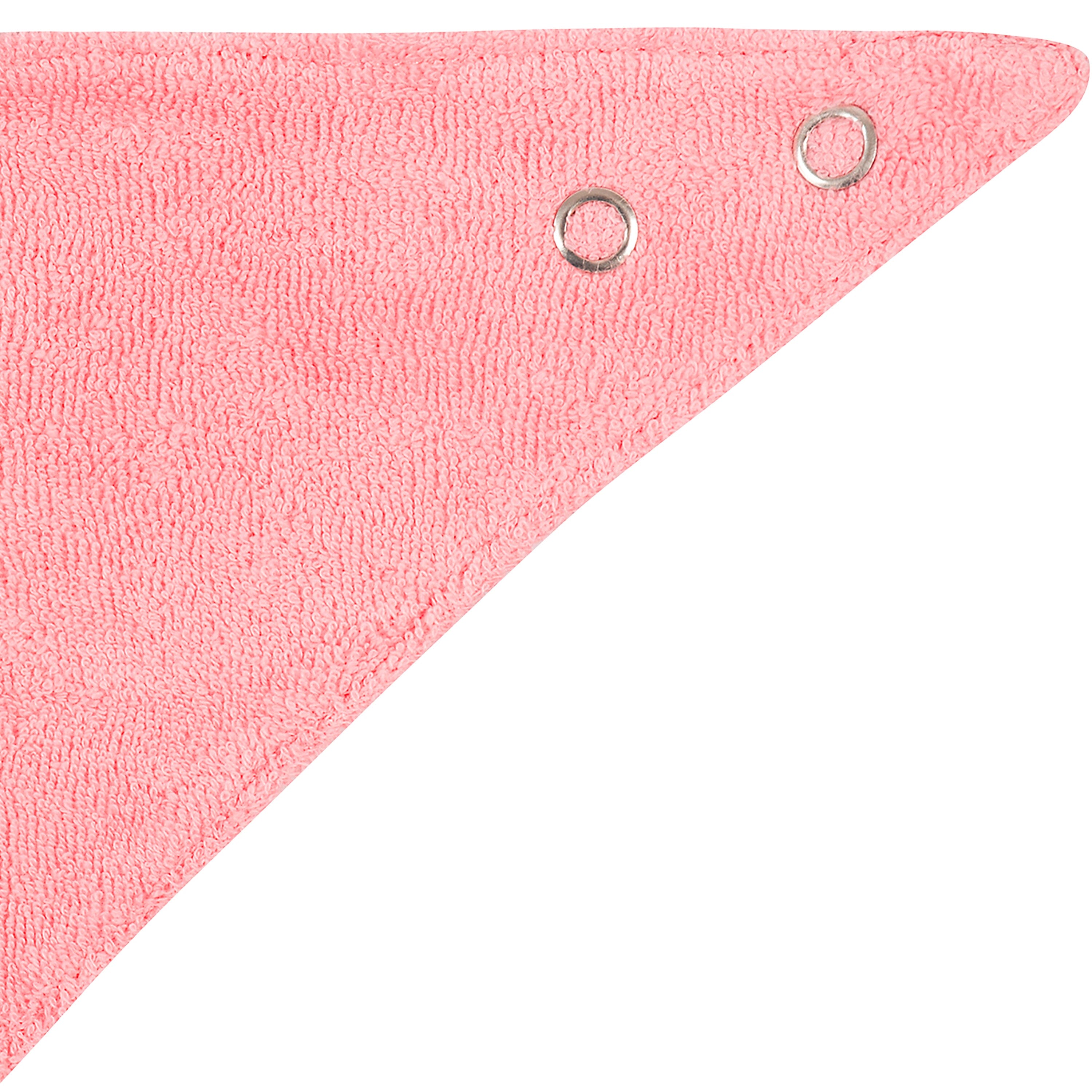 Baby Girls Pink Organic Bib