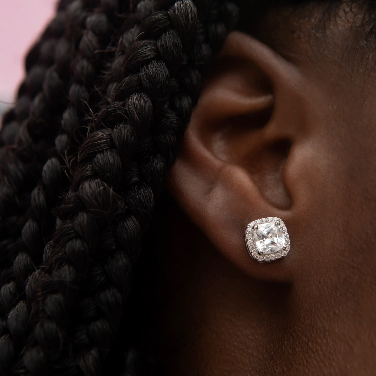 Cushion Cut Earrings