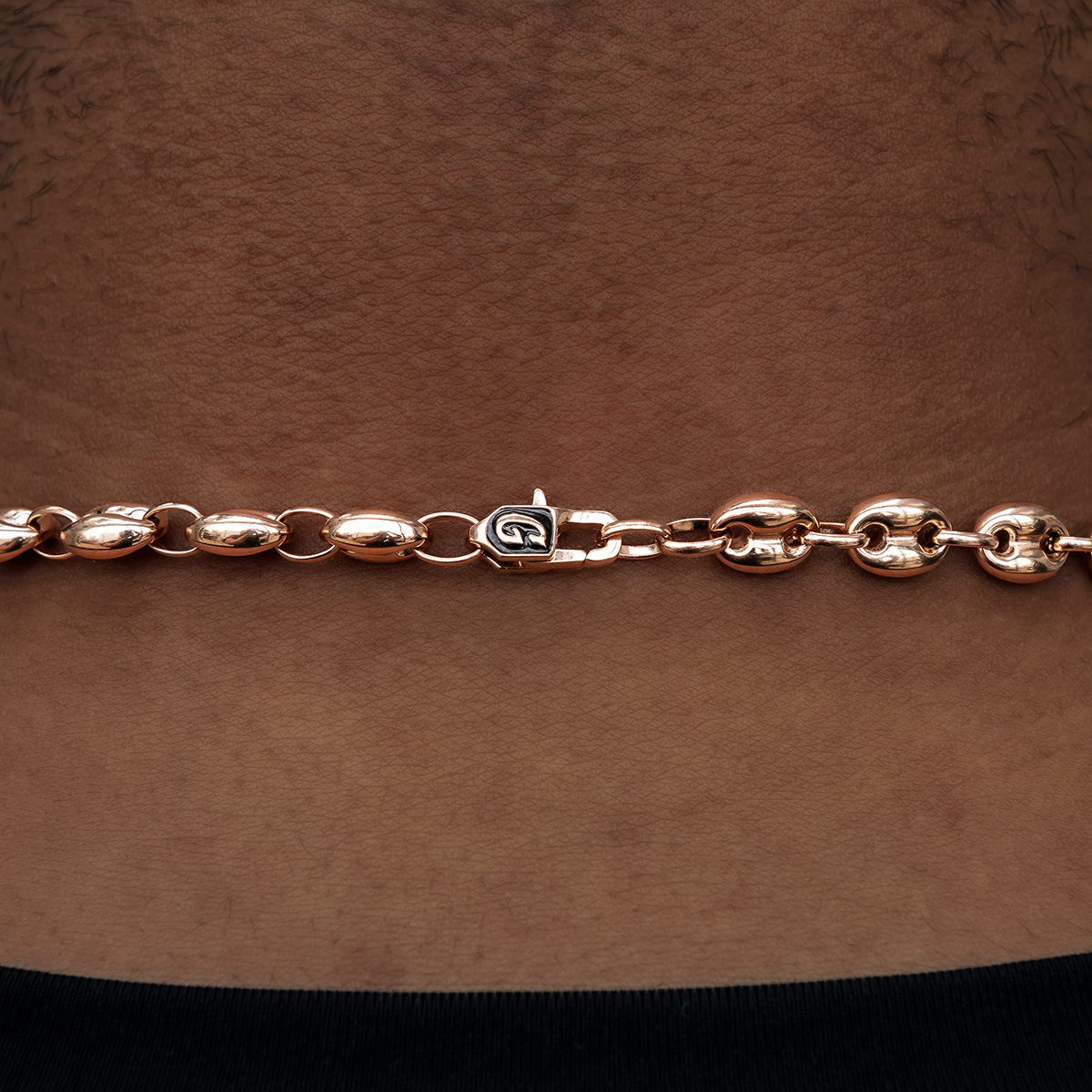 Valentina Chain in Rose Gold- 7mm