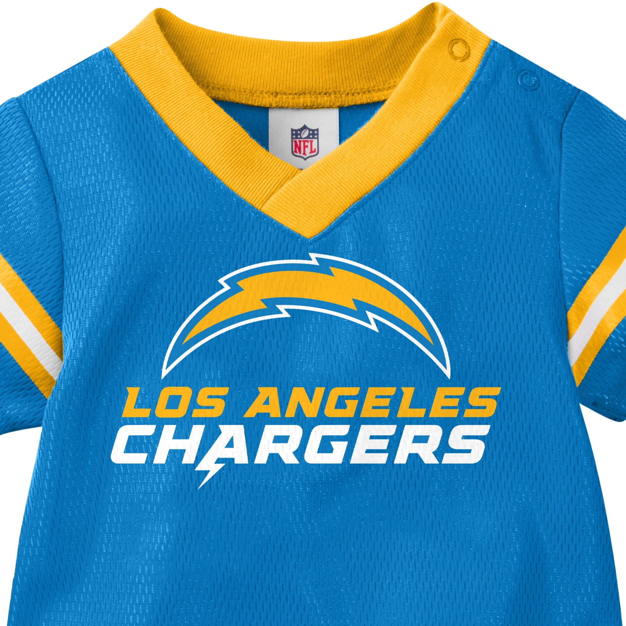 Baby Boys Chargers Short Sleeve Jersey Bodysuit