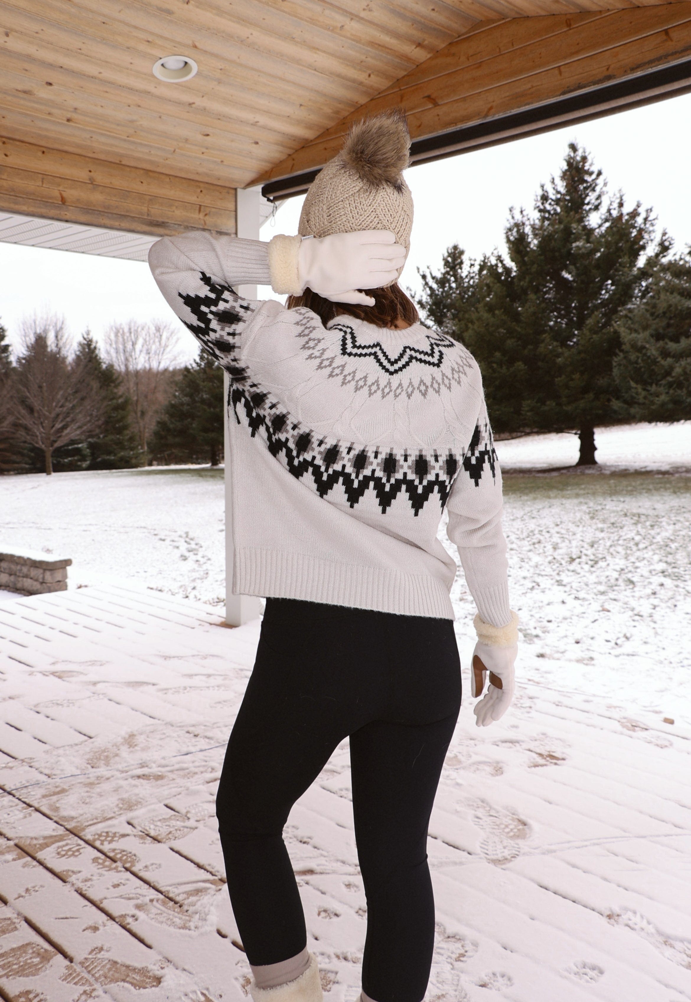 Frosted Peaks Sweater