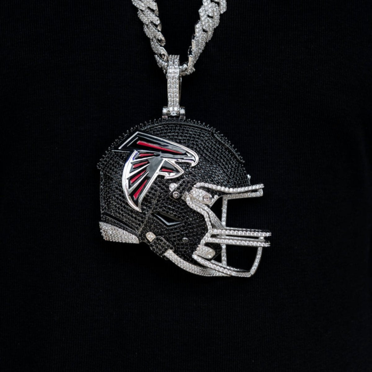 Giant Atlanta Falcons Official NFL Helmet Pendant