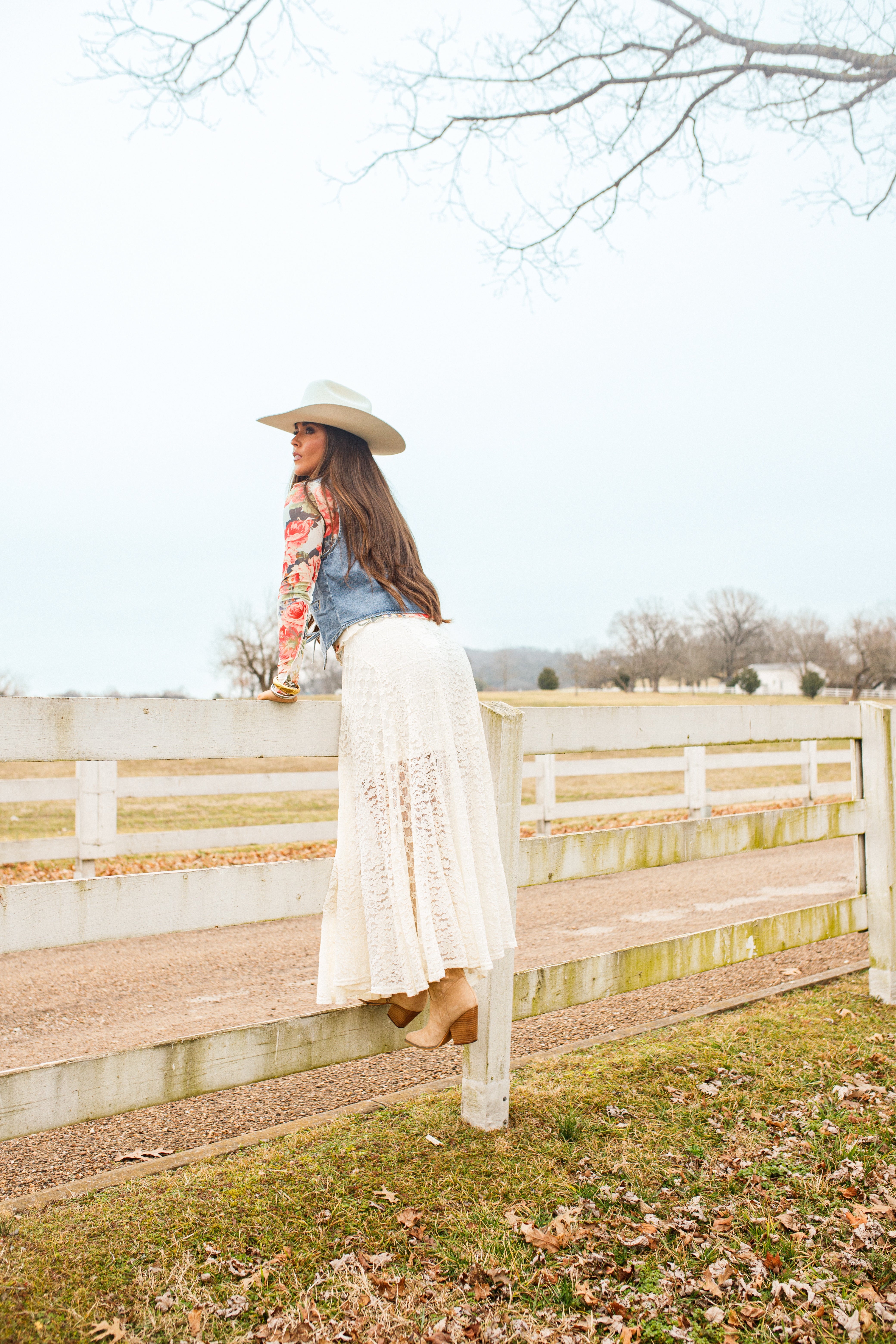 Lovely Lace Maxi Skirt