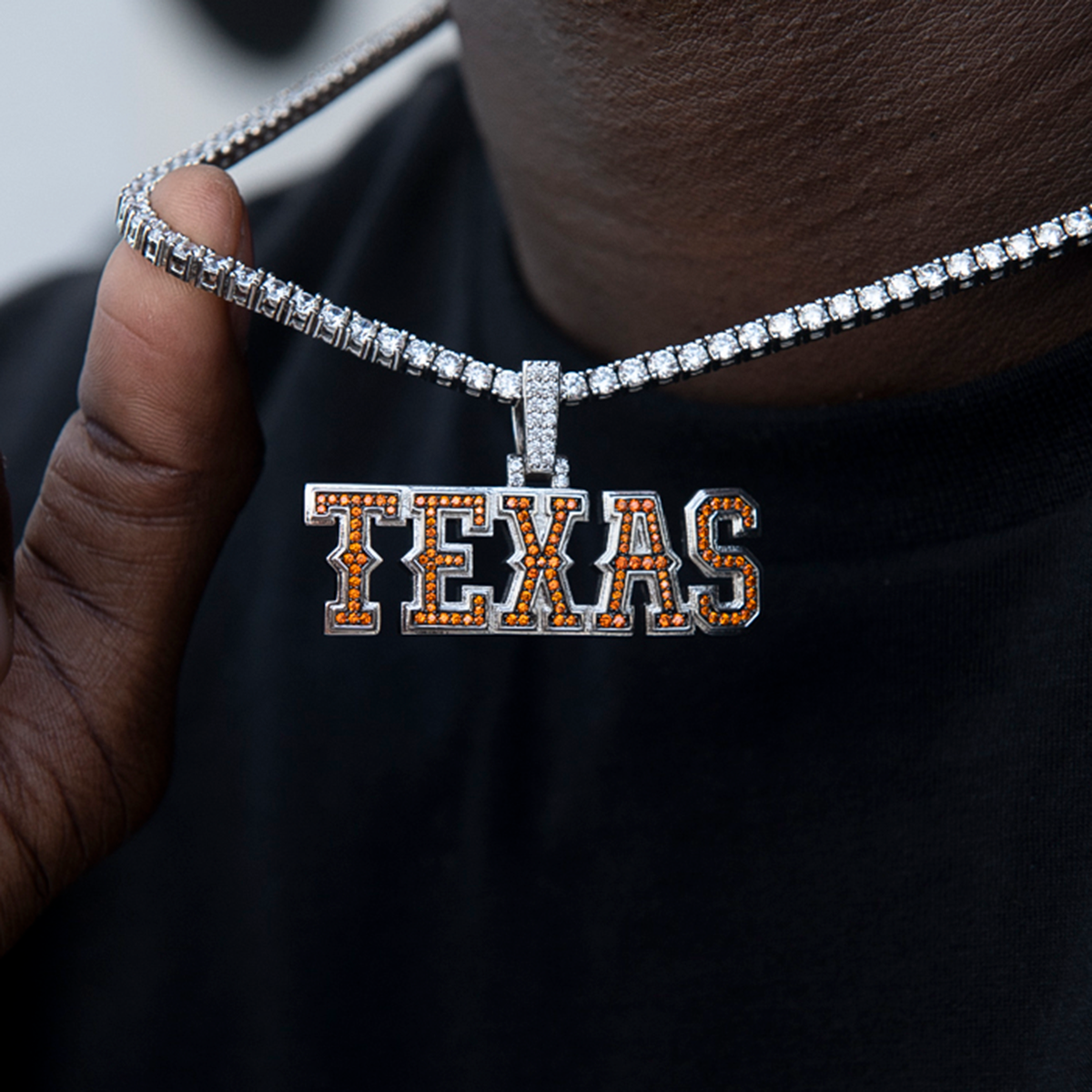 Texas Longhorns Official NCAA Wordmark Pendant