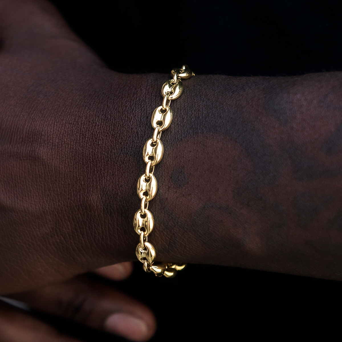 Valentina Bracelet in Yellow Gold- 7mm