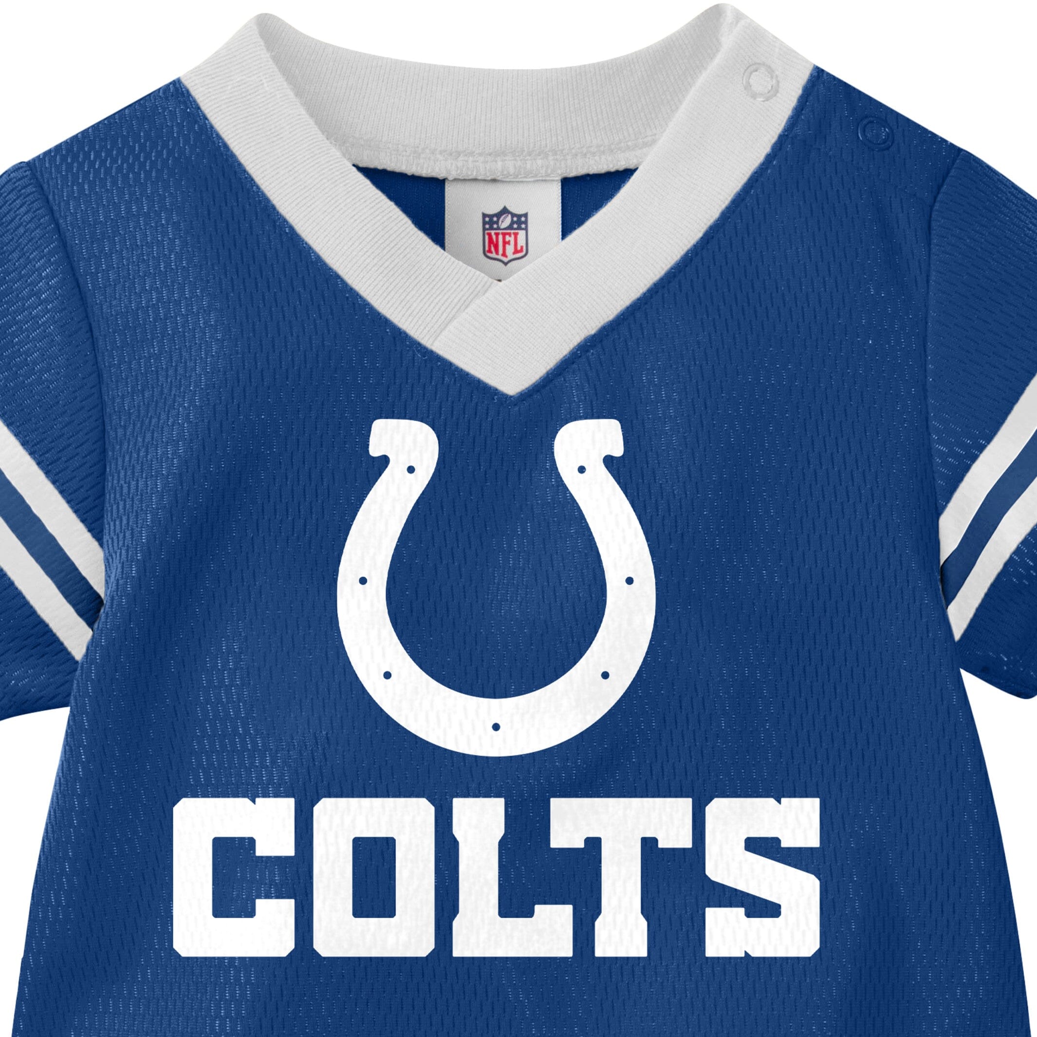 Baby Boys Colts Short Sleeve Jersey Bodysuit