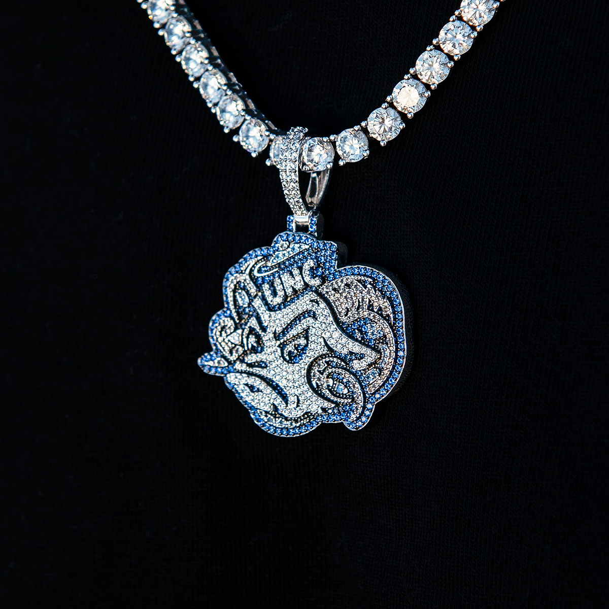 University of North Carolina Tarheels Official NCAA Logo Pendant