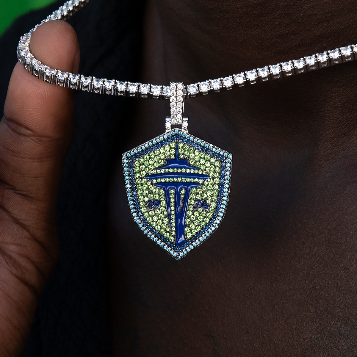 Seattle Sounders FC Official MLS Logo Pendant