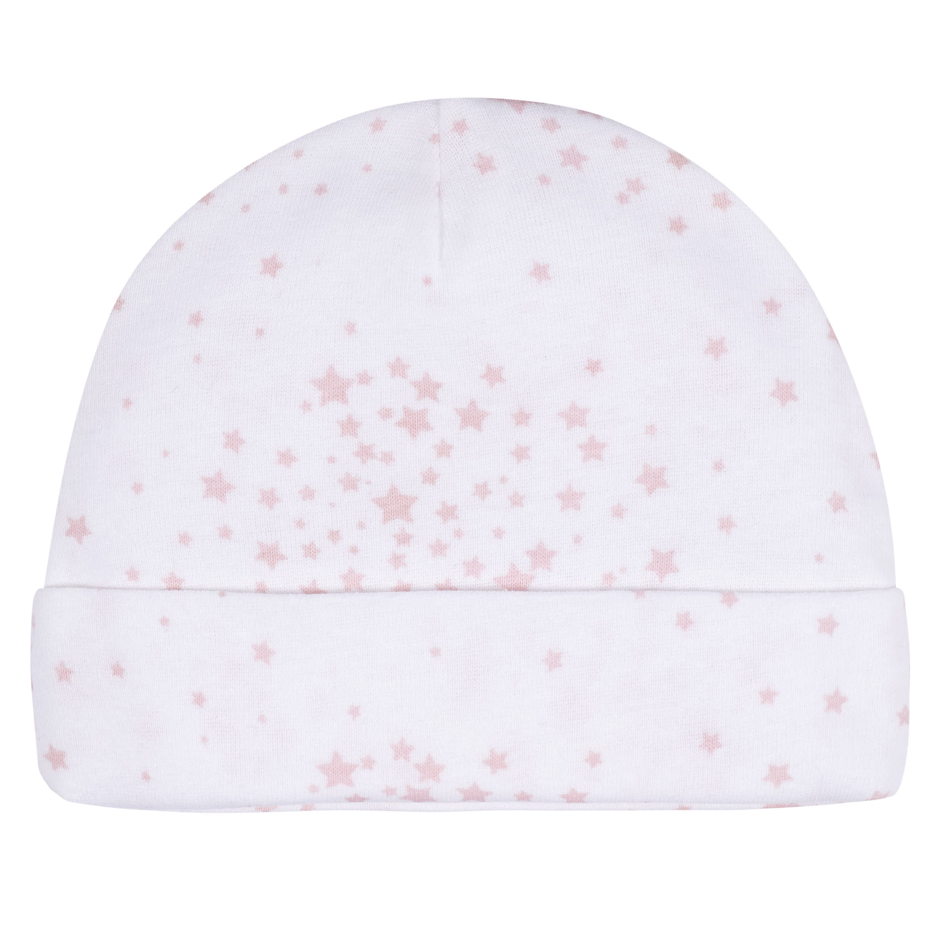 2-Pack Baby Girls Stars Caps