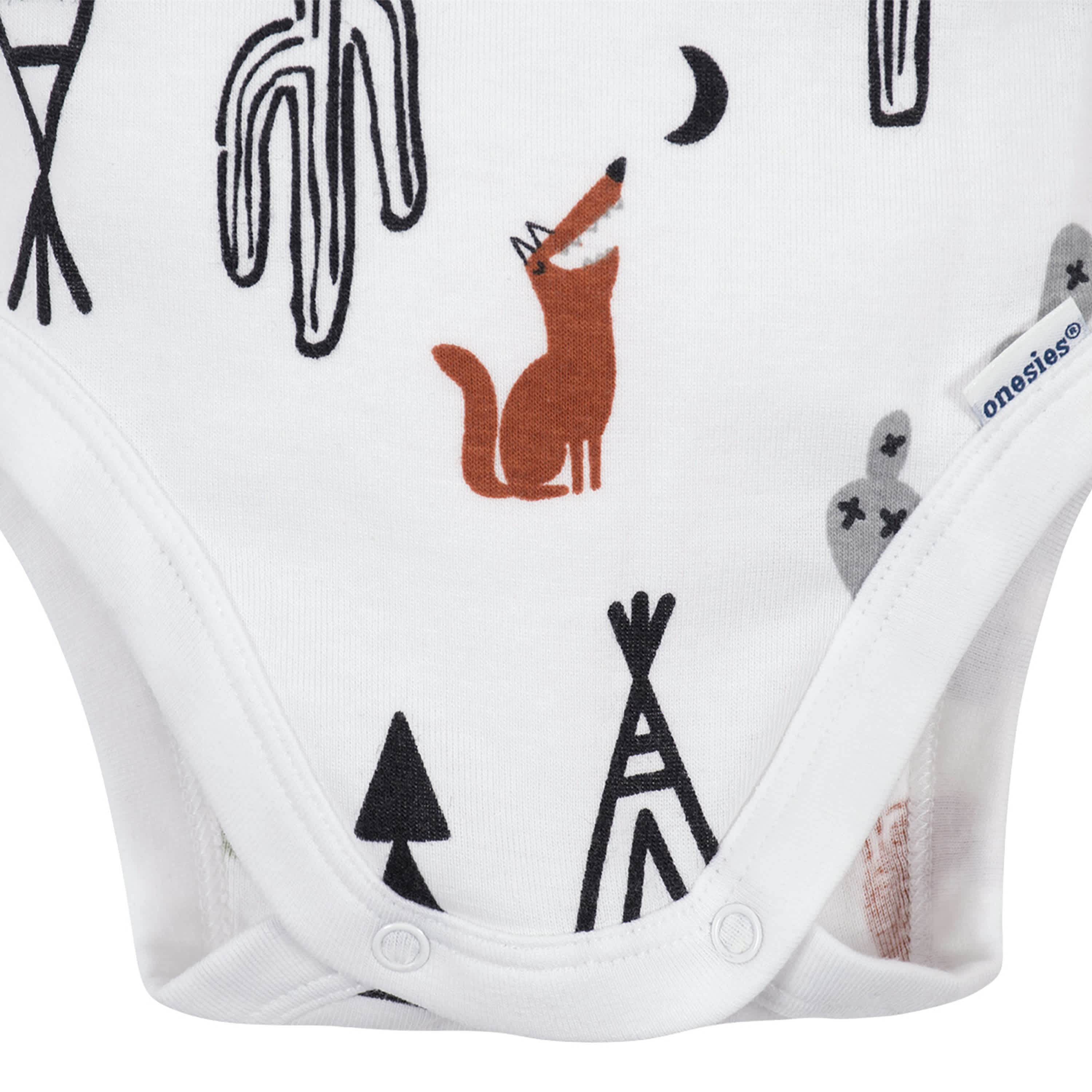 4-Piece Baby Boys Desert Organic Onesies Bodysuits & Shorts