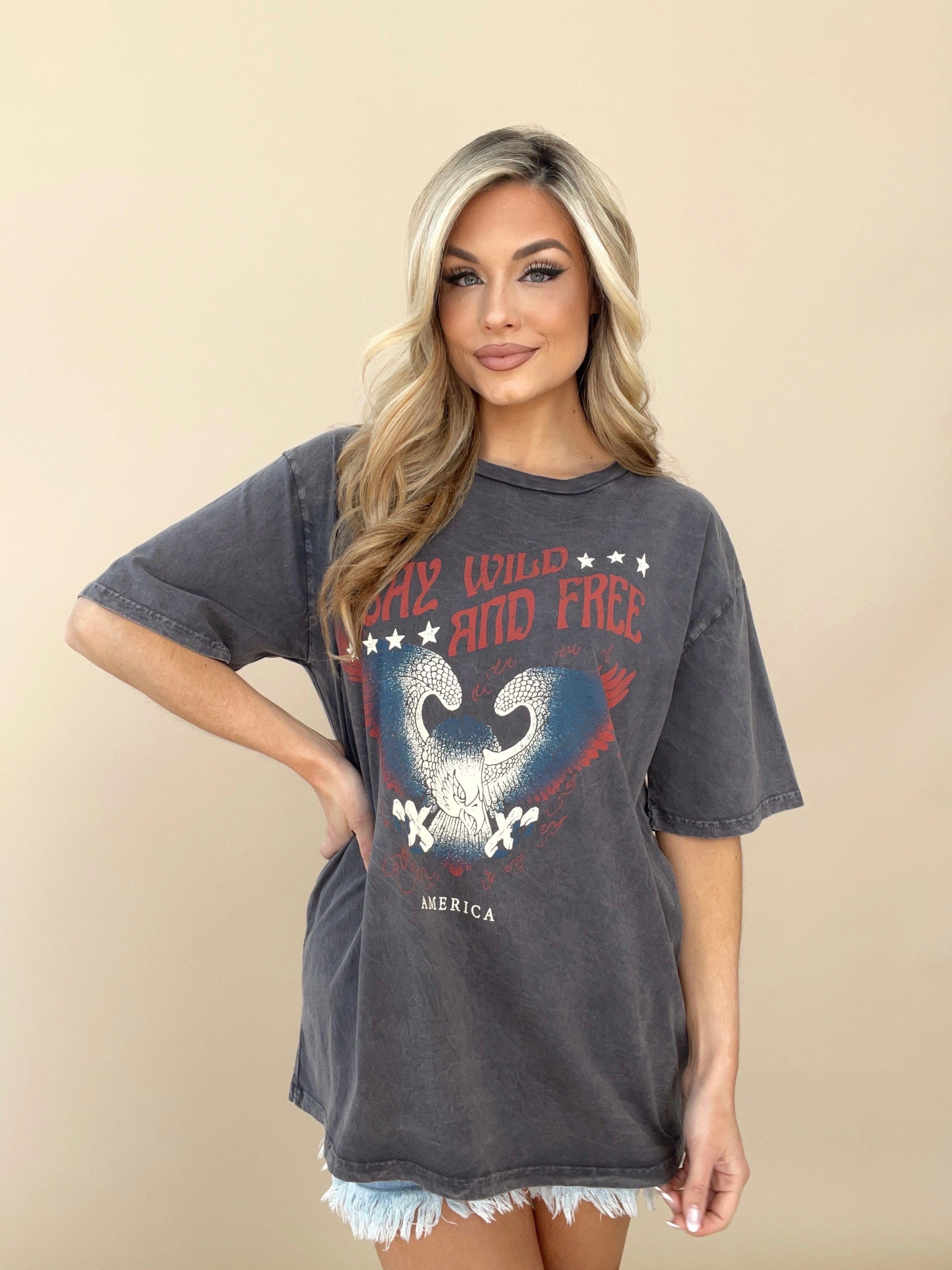 Stay Wild And Free Graphic Tee