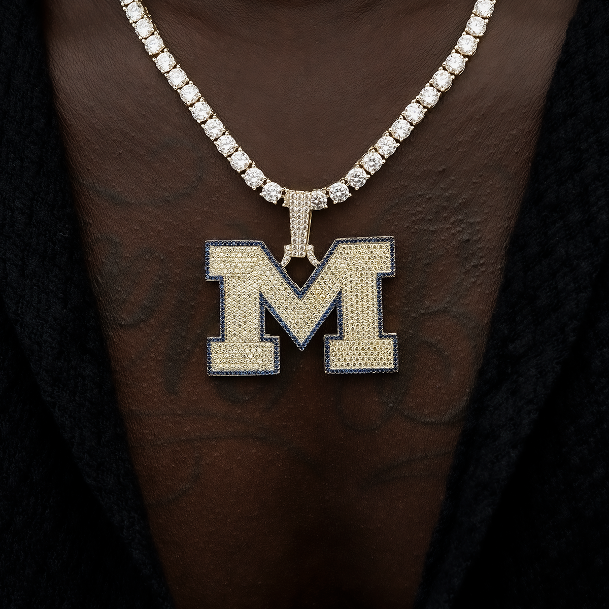 University of Michigan Wolverines Official NCAA Logo Pendant