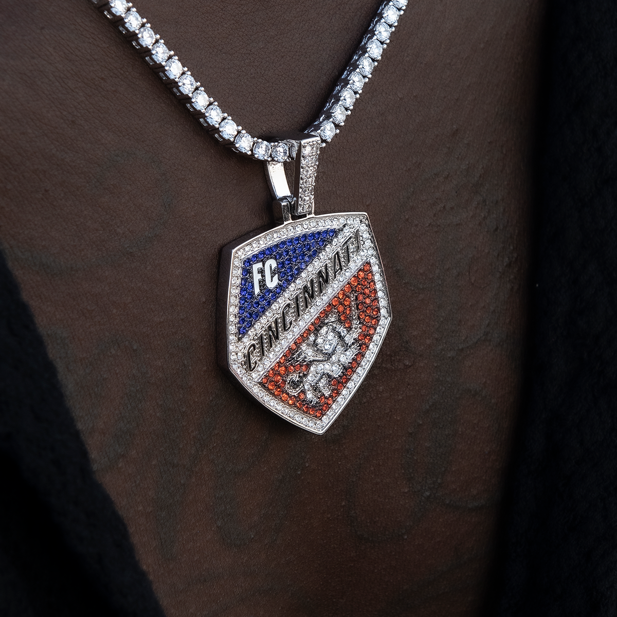 FC Cincinnati Official MLS Logo Pendant