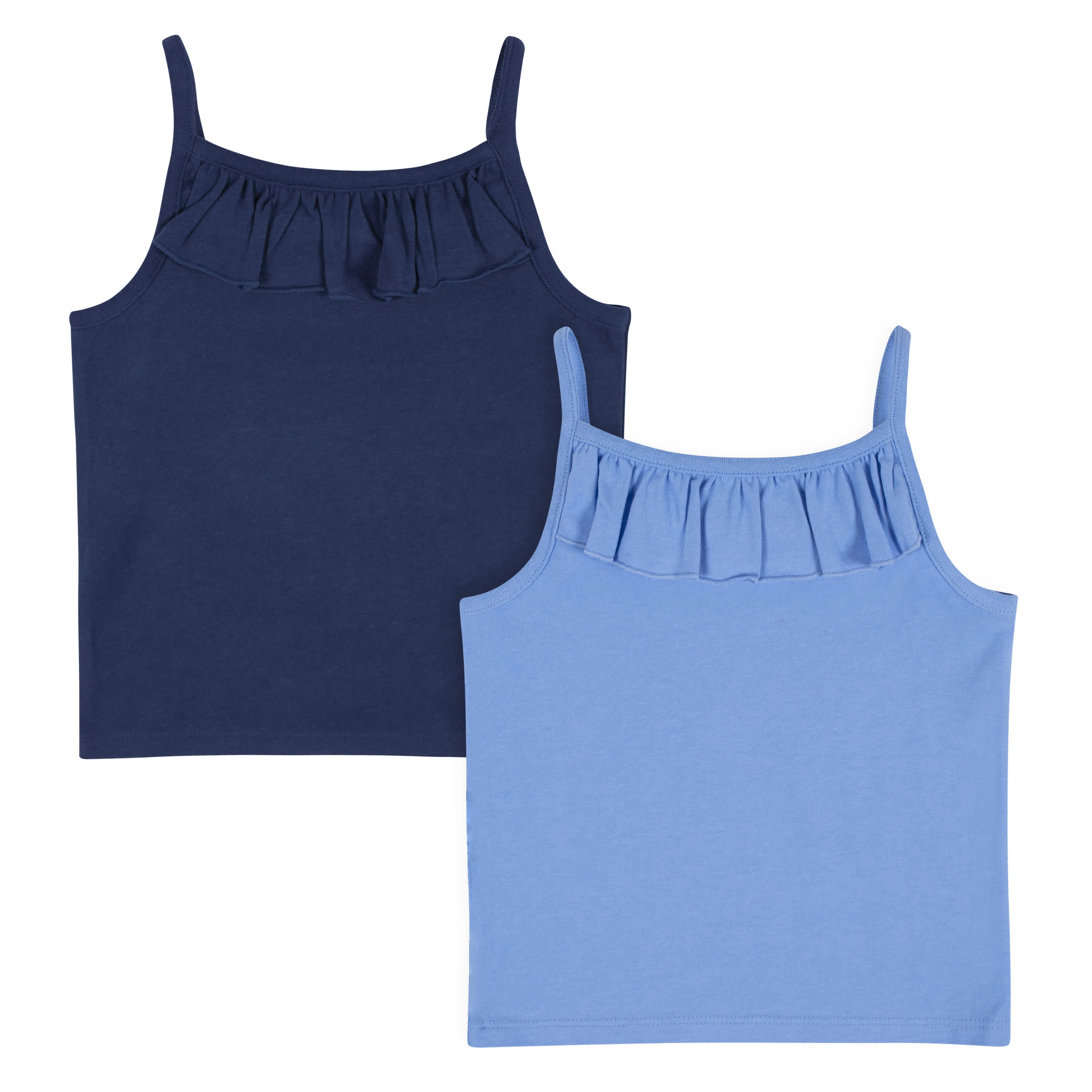 2-Pack Infant & Toddler Girls Blue Sleeveless Tops