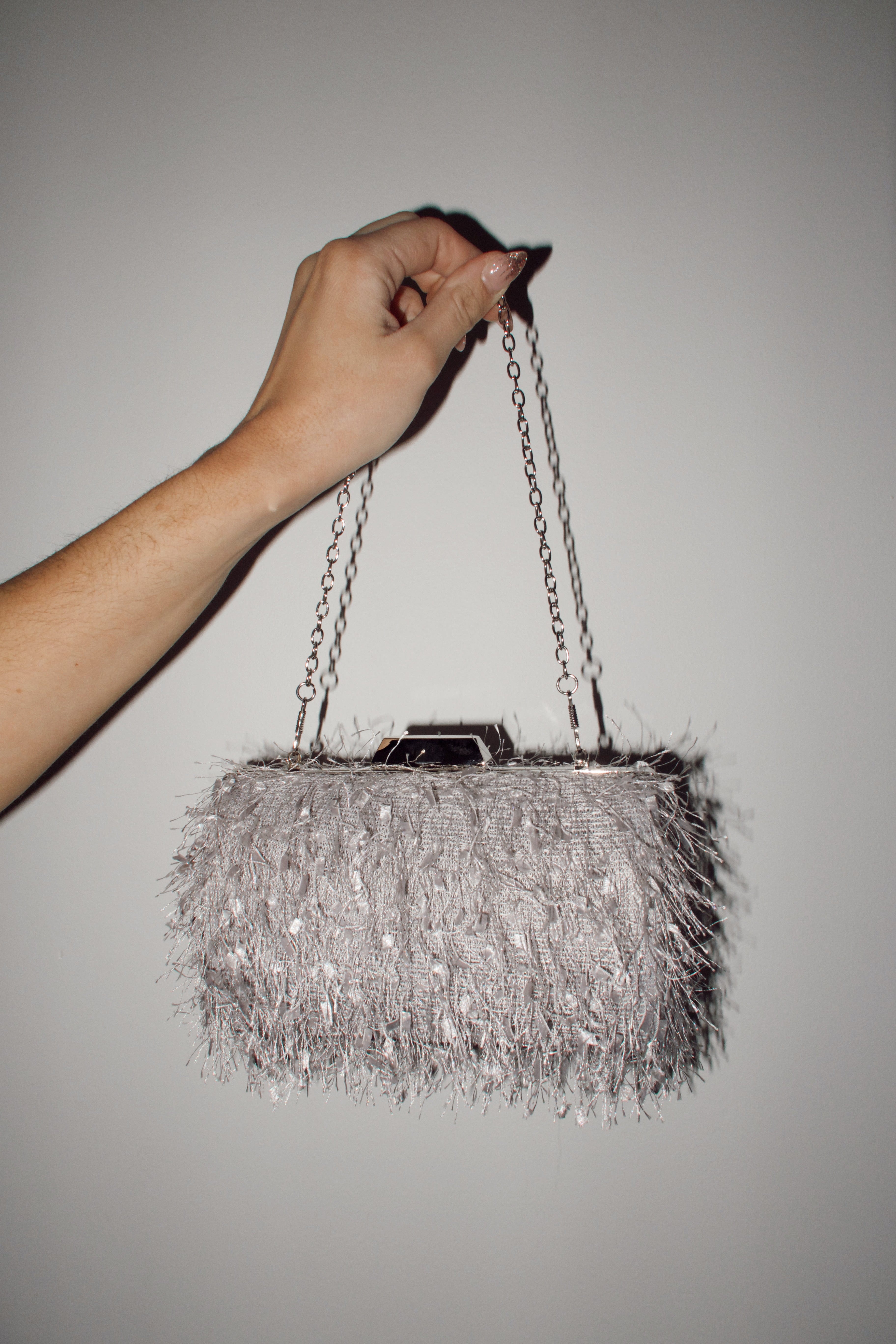 Champagne Cascade Clutch