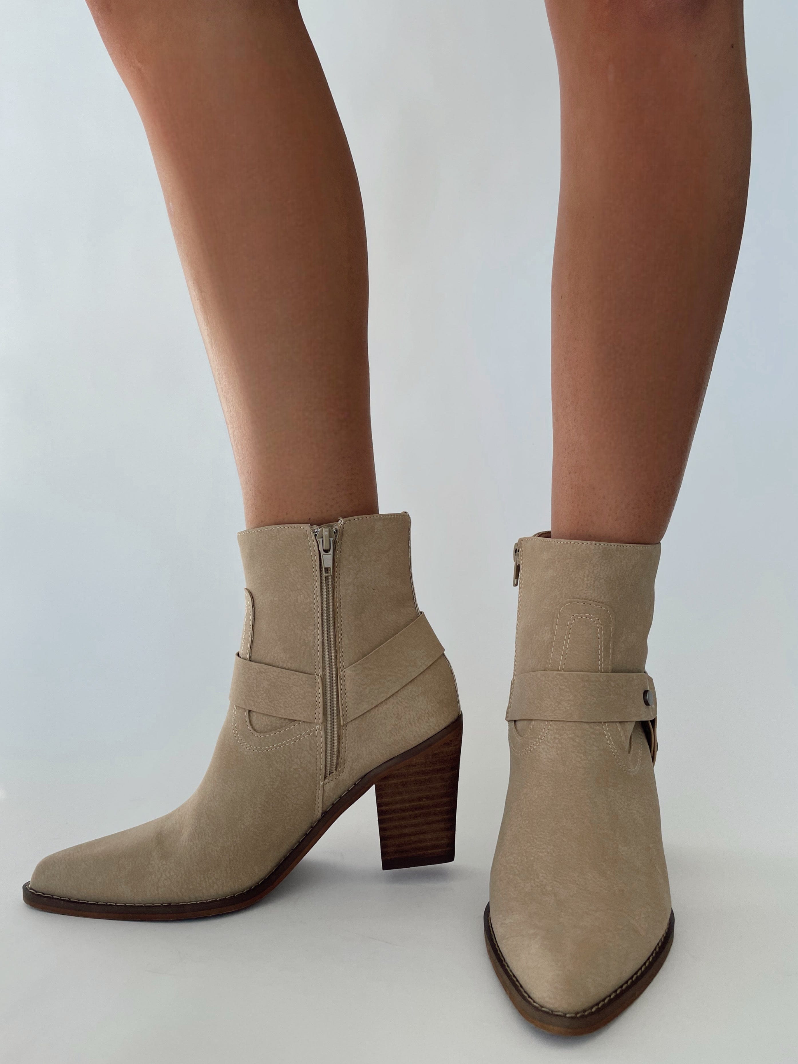 Buckle Ankle Boot