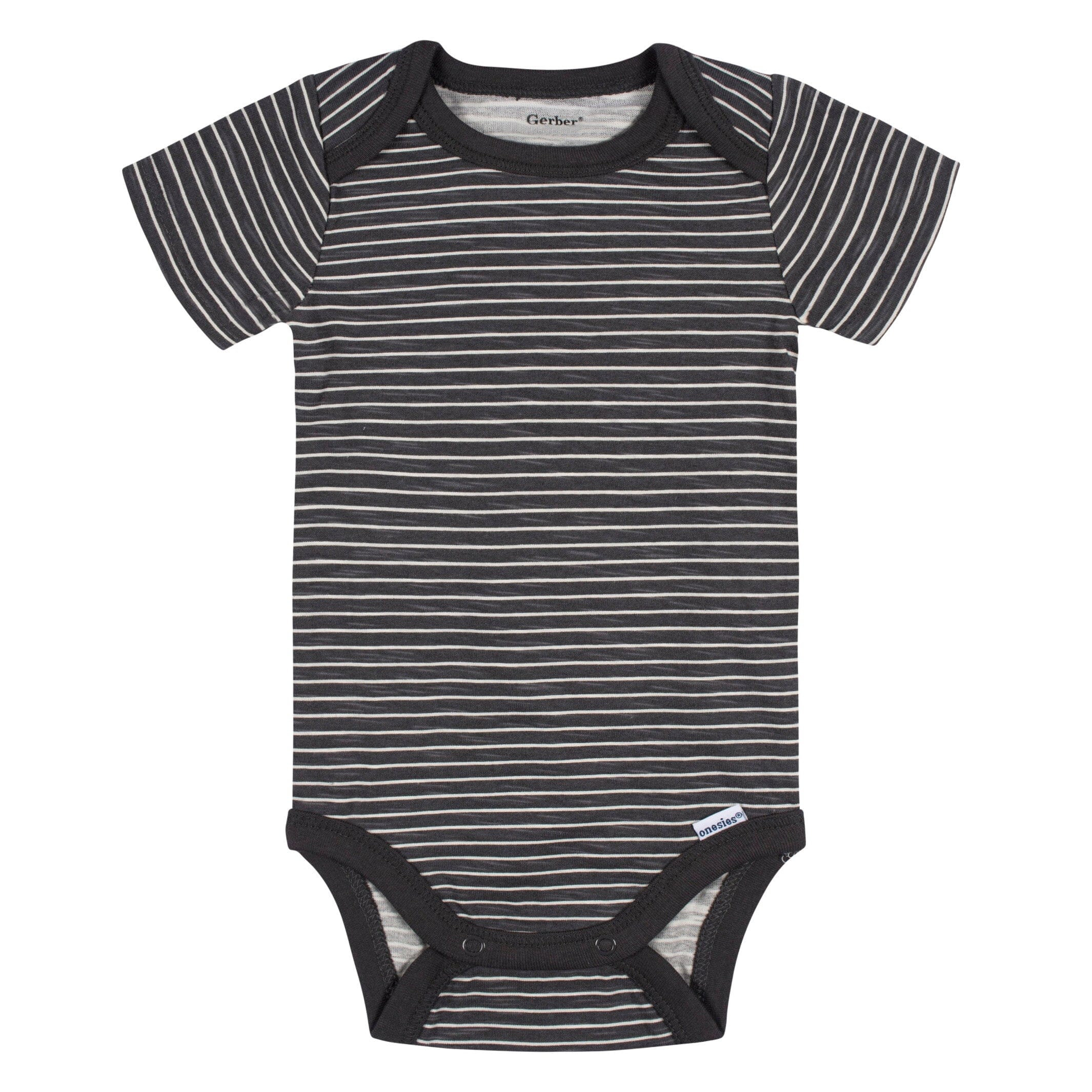 5-Pack Baby Boys Stripes & Camo Short Sleeve Onesies Bodysuits