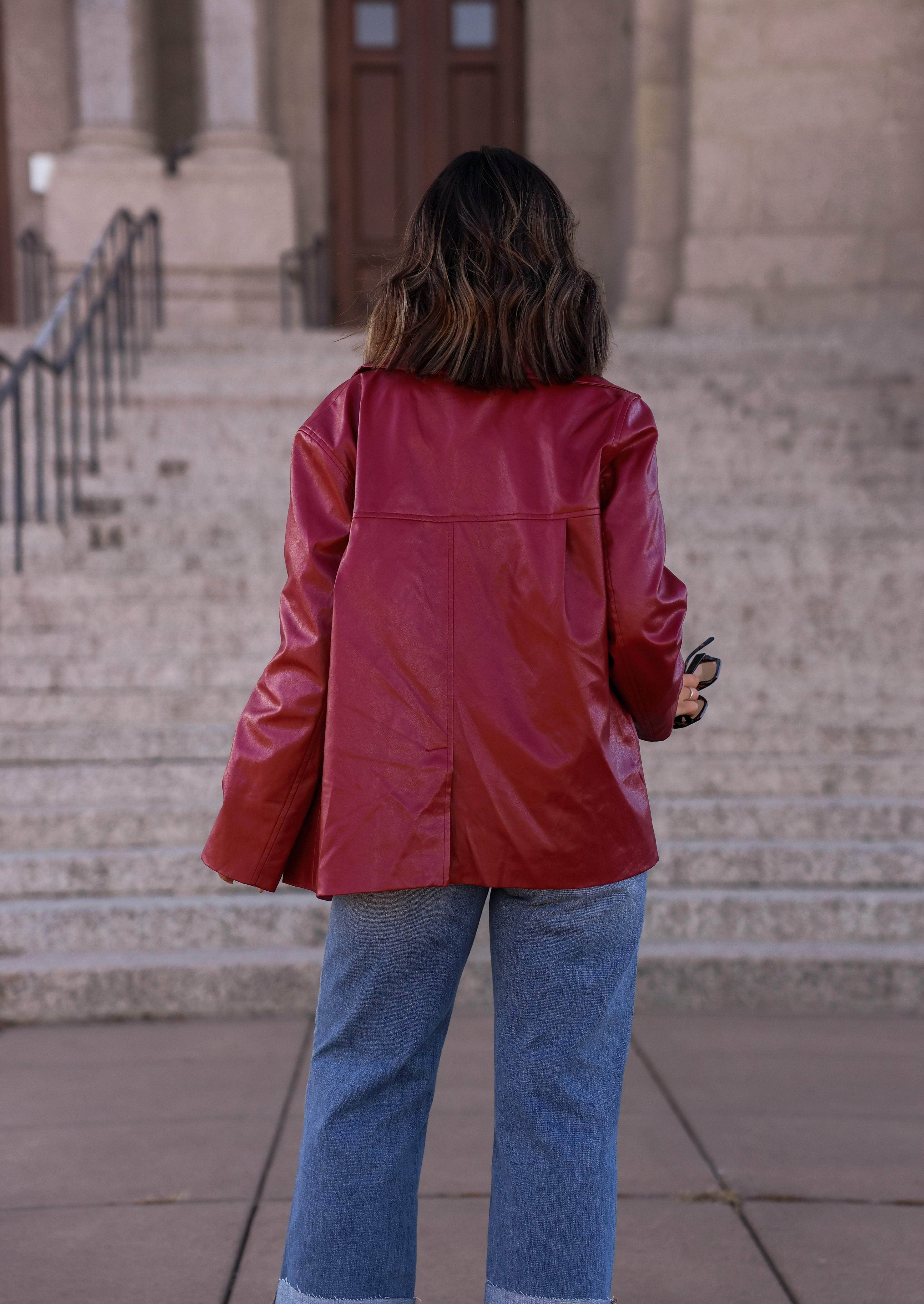 Red Leather Jacket