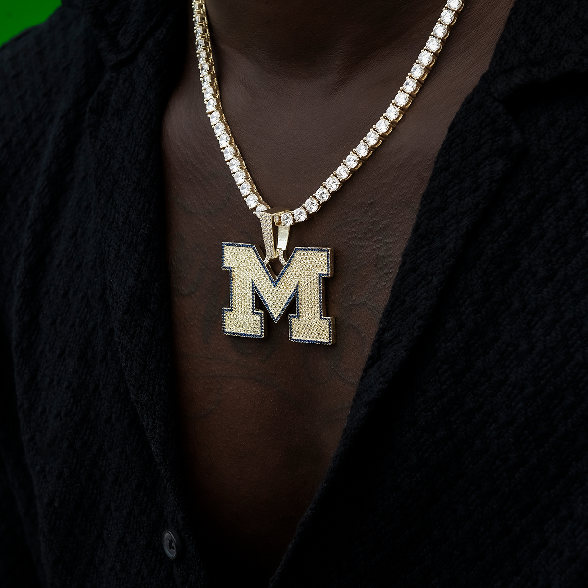 University of Michigan Wolverines Official NCAA Logo Pendant