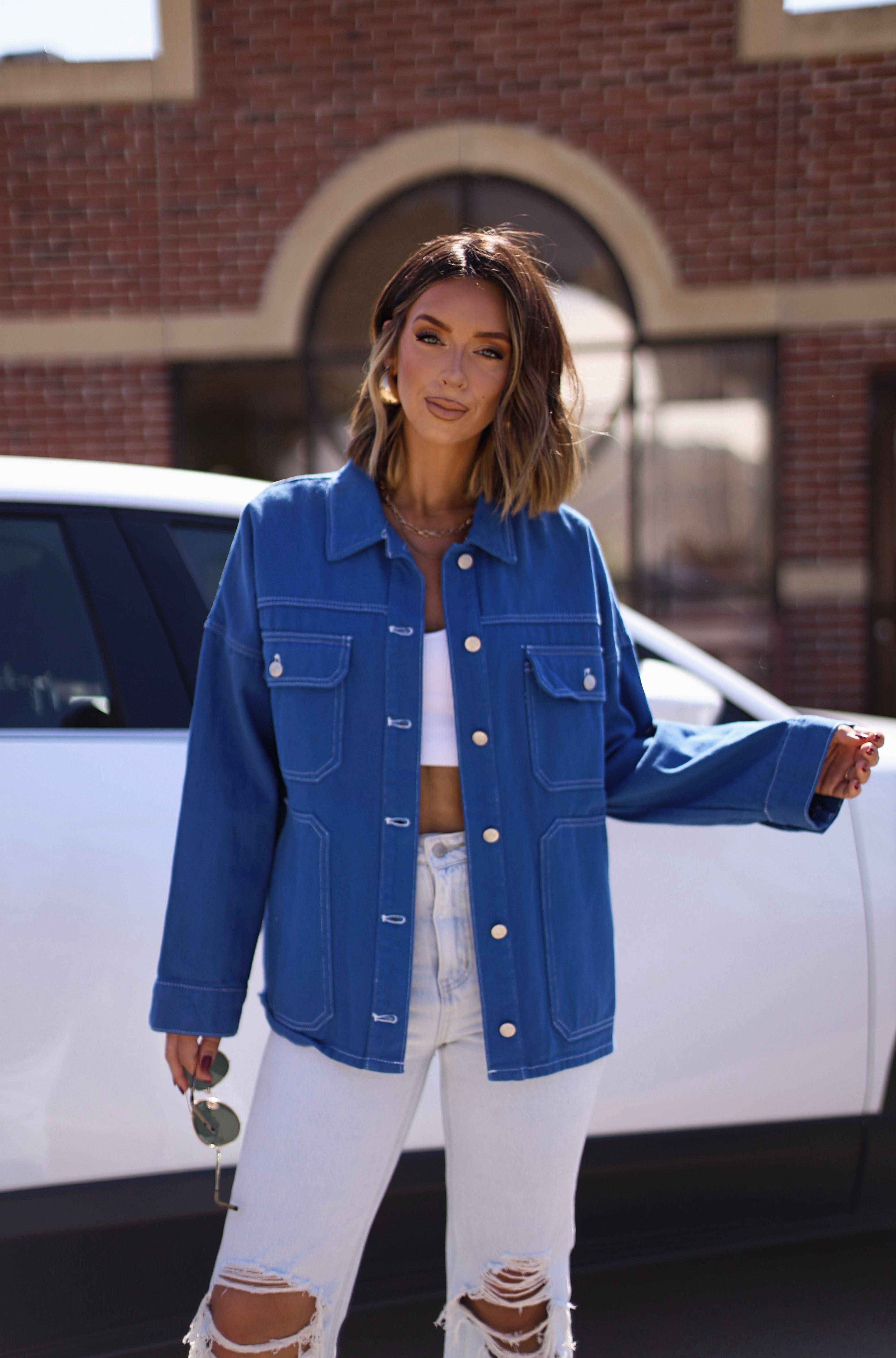 Bold Moves Denim Jacket