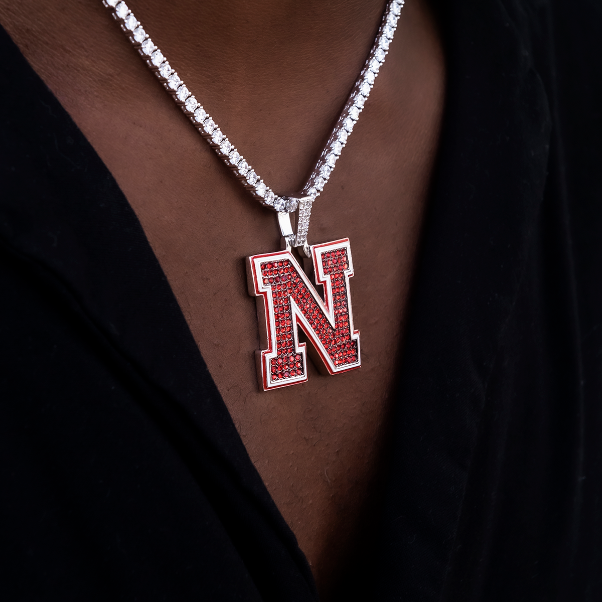 Nebraska Cornhuskers Official NCAA Logo Pendant