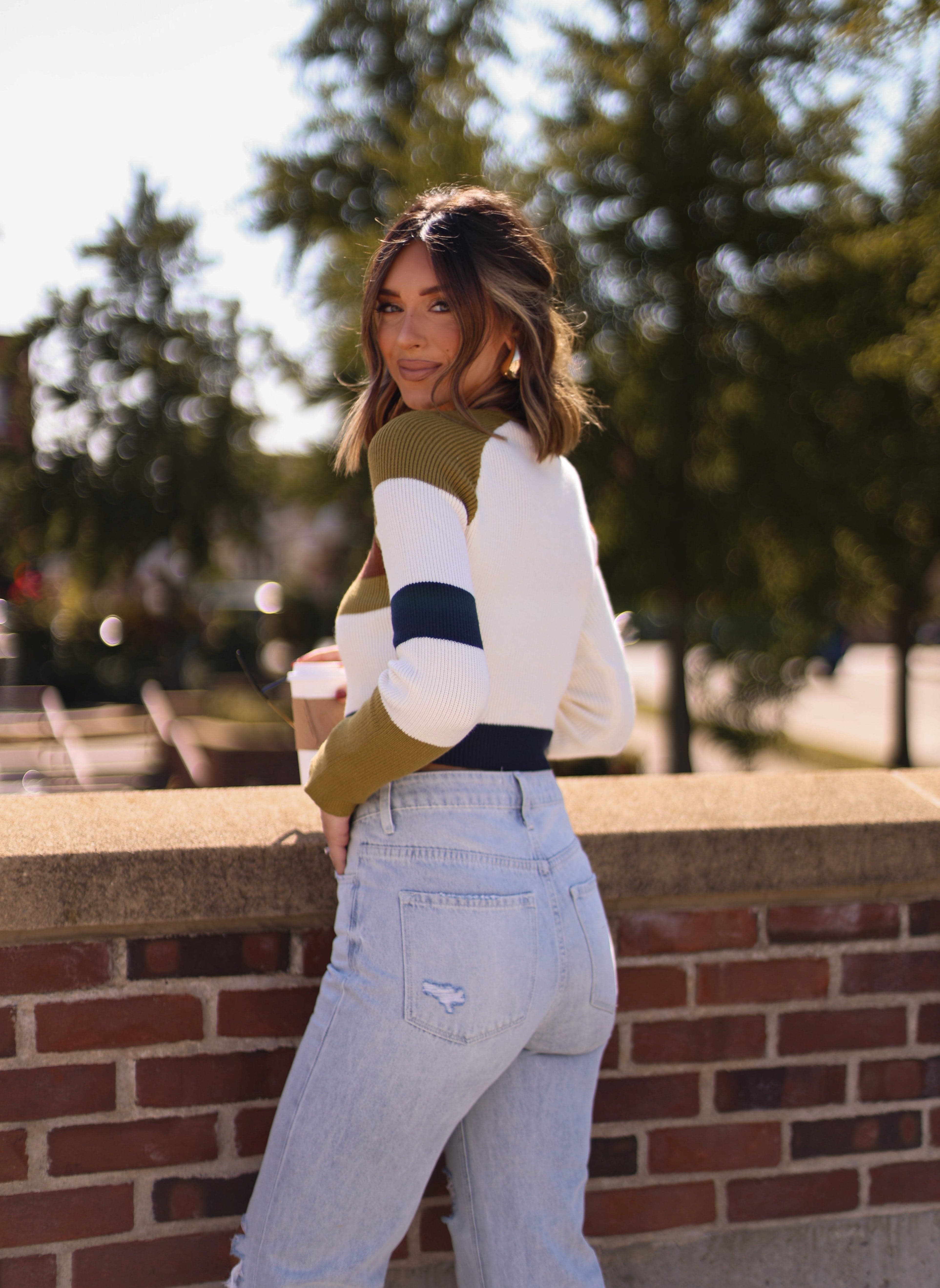 Uptown Striped Sweater