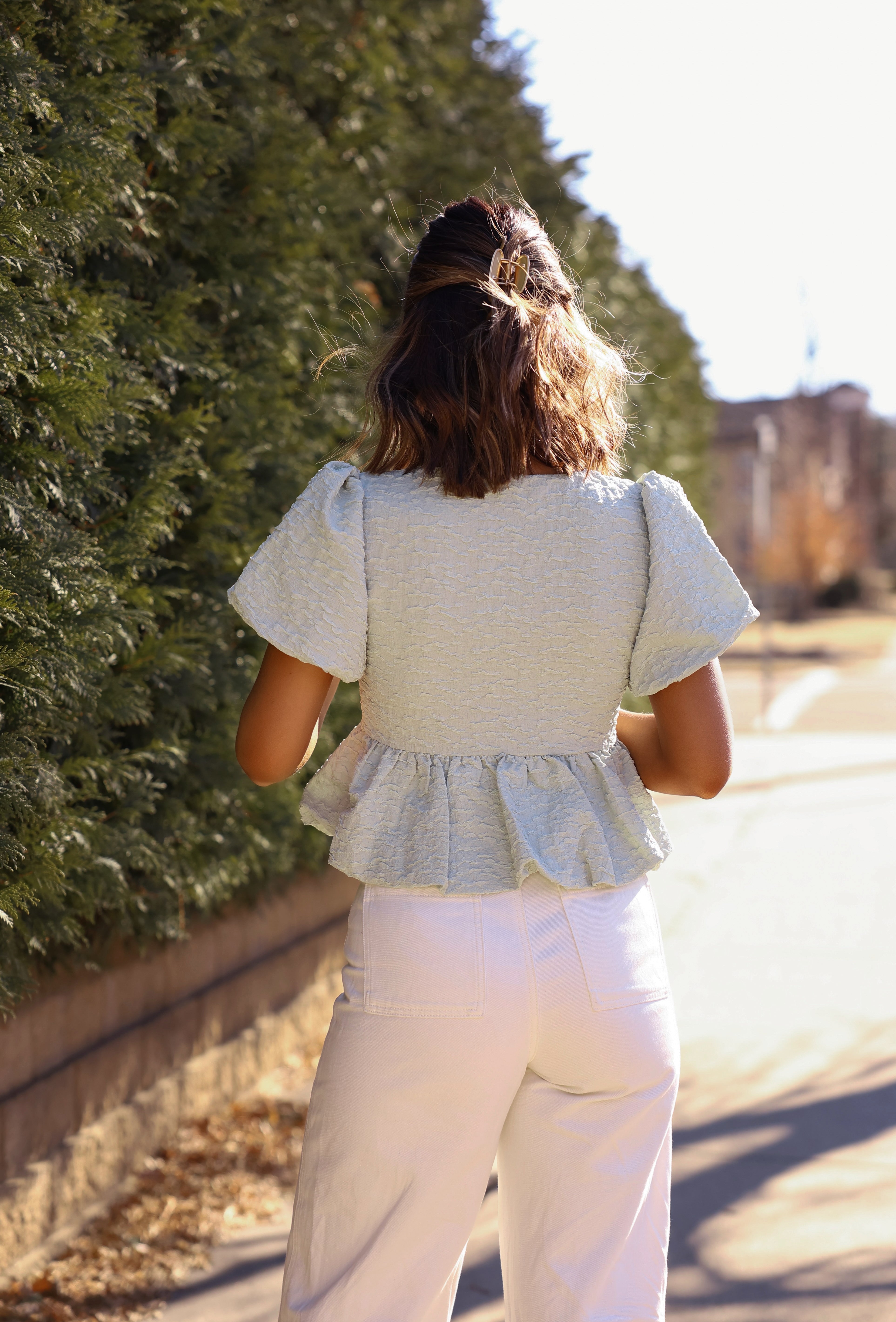 Something Sweet Peplum Top