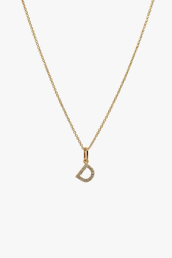 Gold Letter Necklace