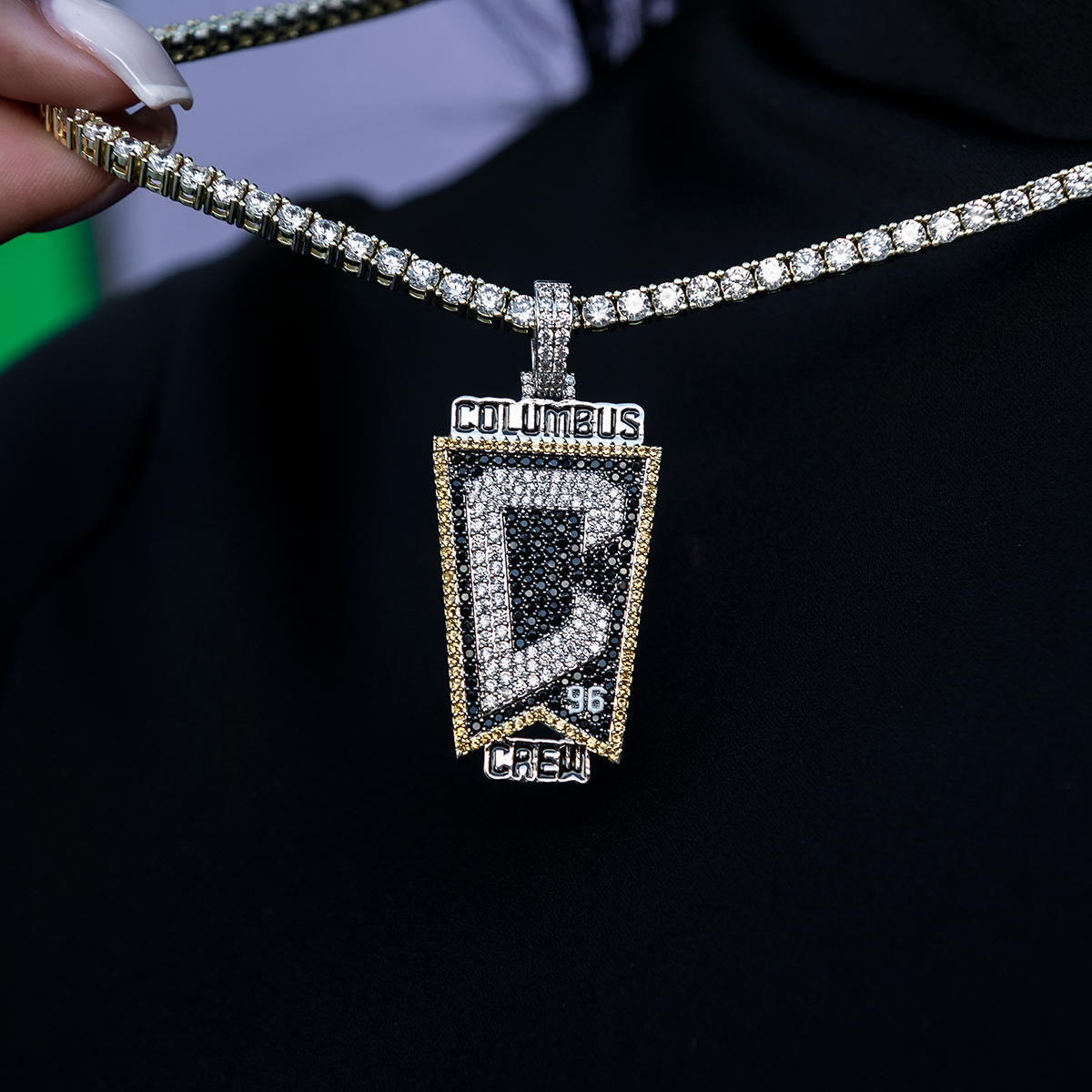 Columbus Crew Official MLS Logo Pendant