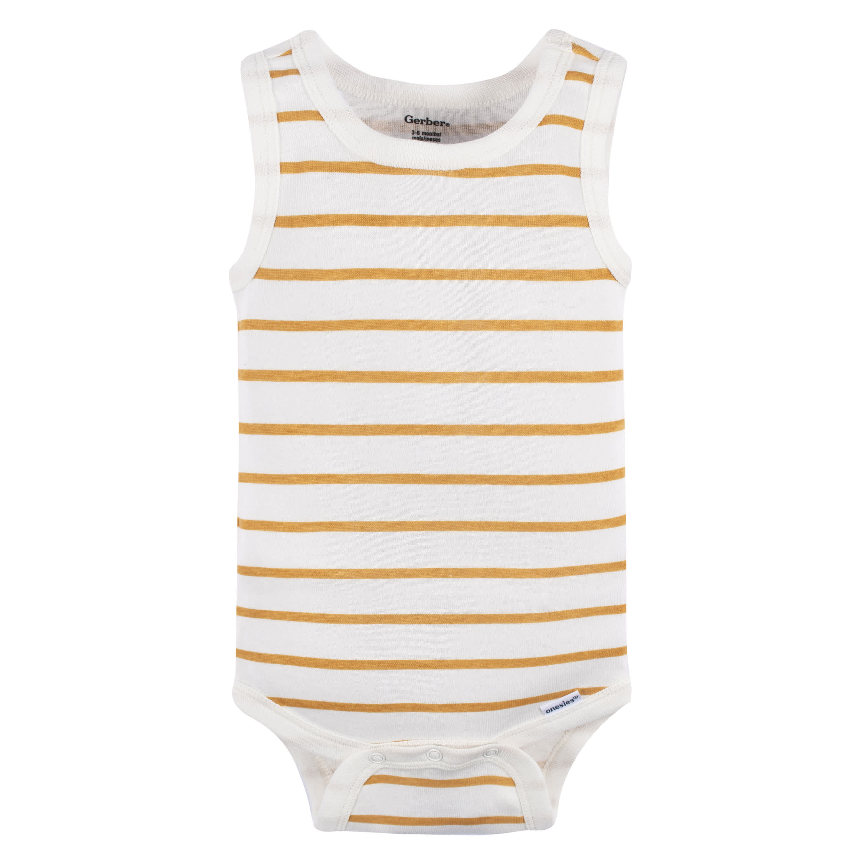 4-Pack Baby Boys Seas The Day Sleeveless Onesies Bodysuits